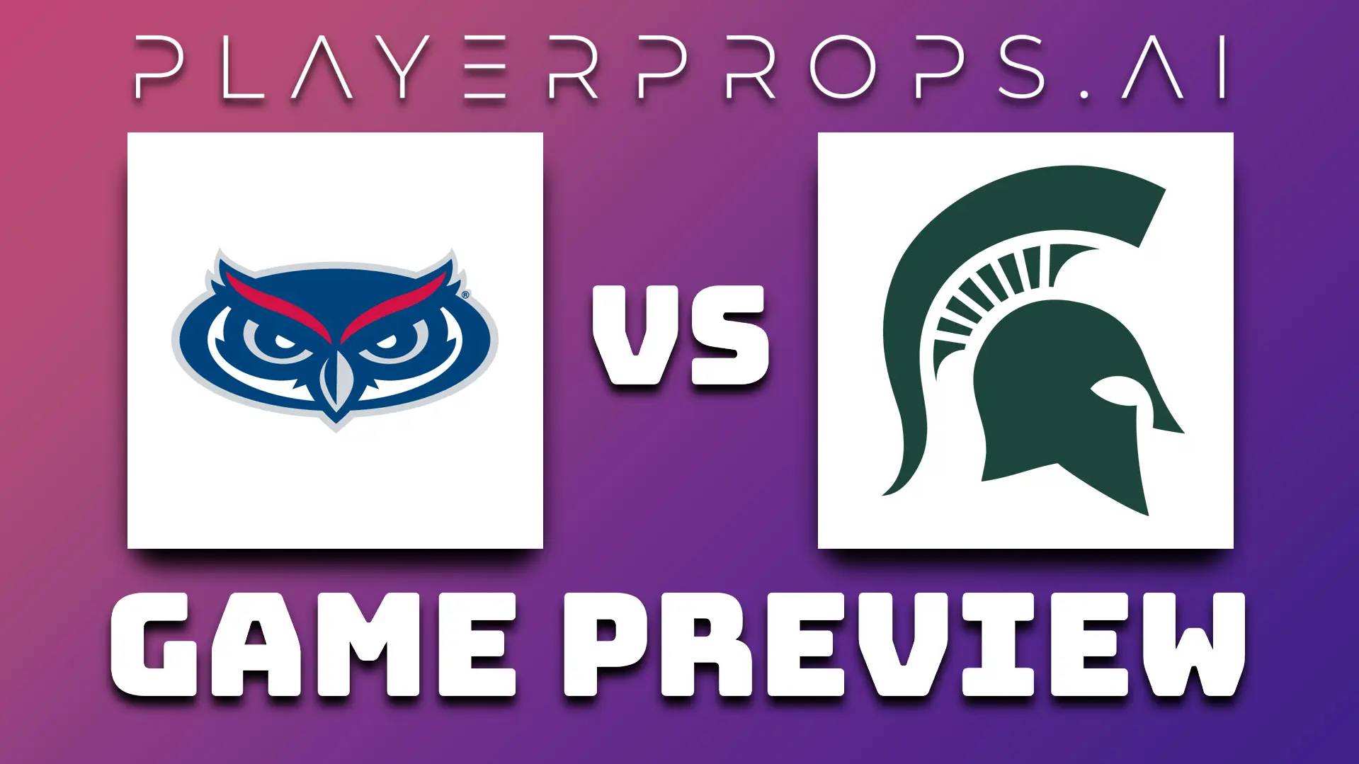 CBB FAU vs MSU
