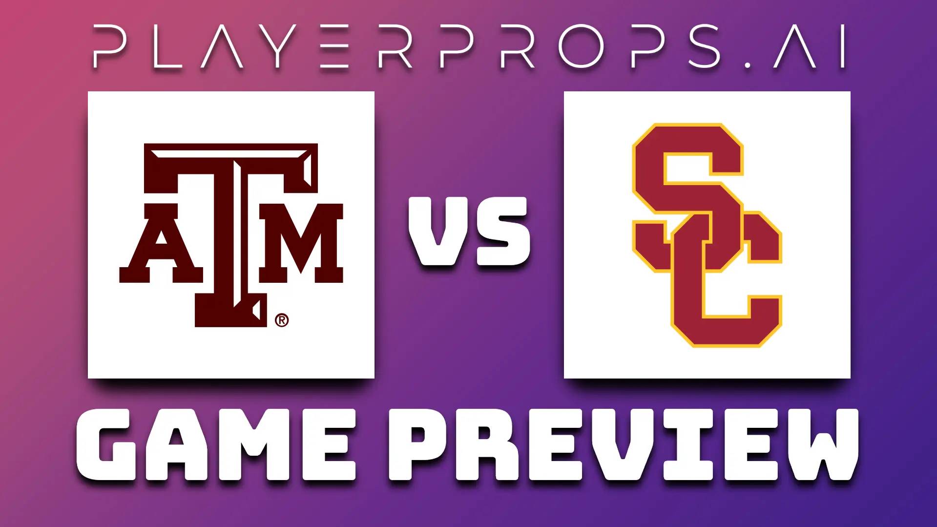 CFB TXAM vs USC