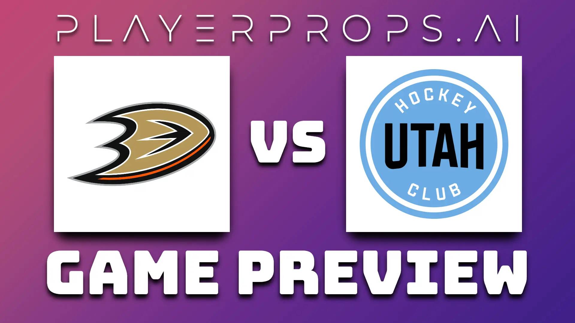 NHL ANA vs UTA