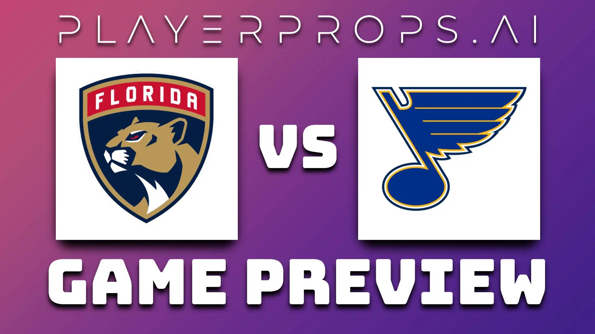 NHL FLA vs STL
