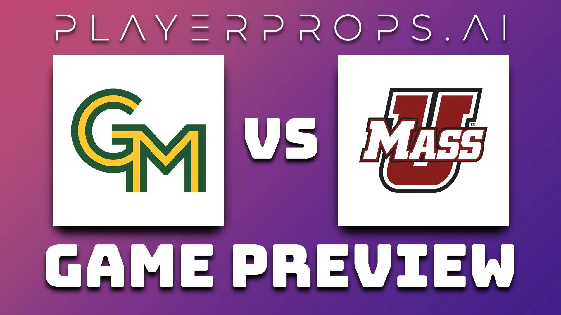 CBB GMU vs MASS