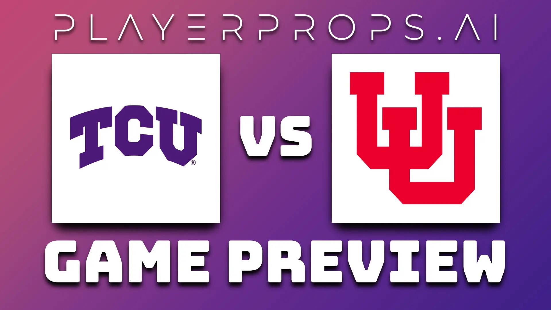 CBB TCU vs UTAH