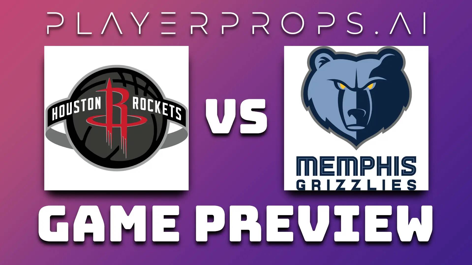 NBA HOU vs MEM