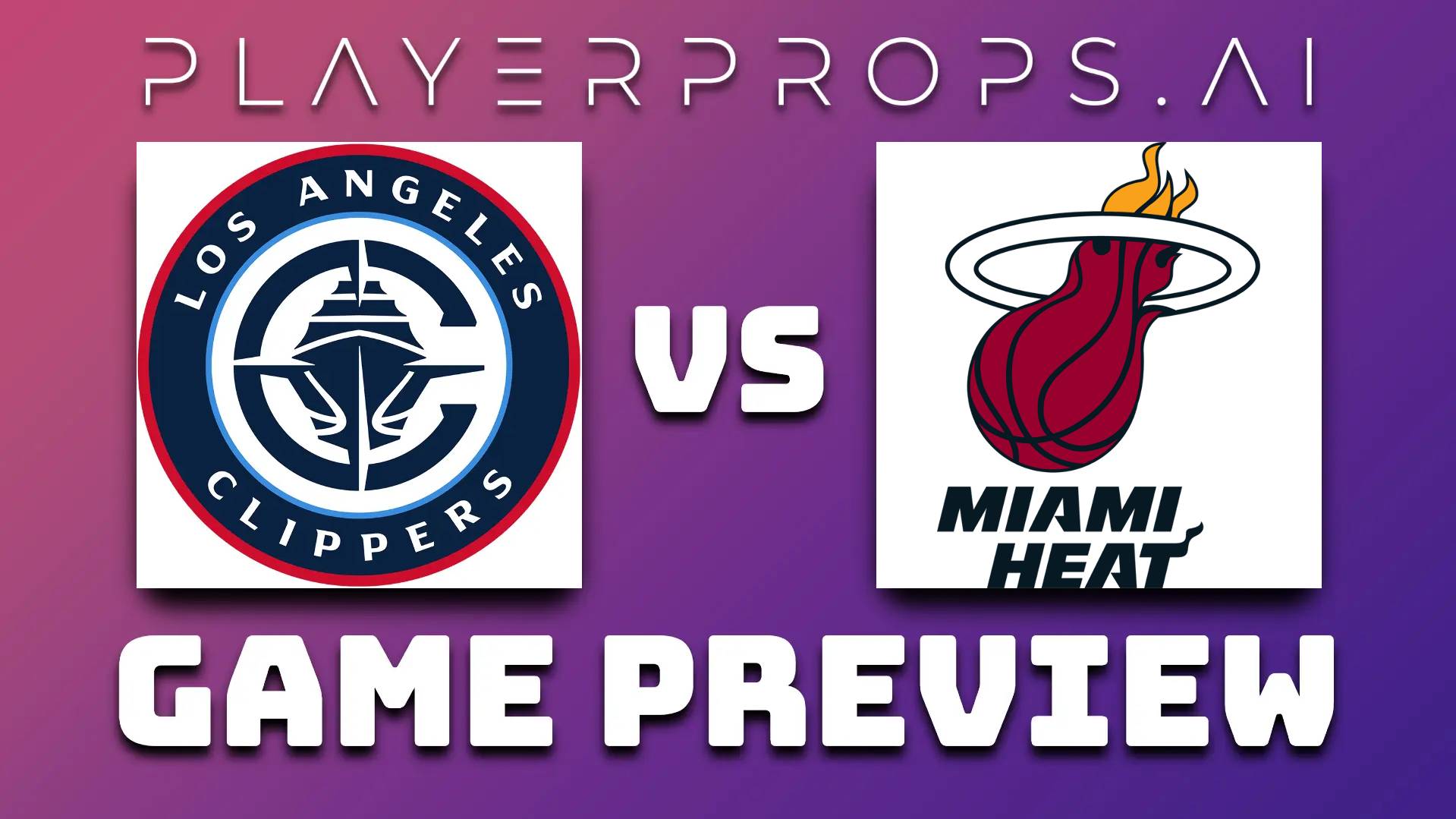 NBA LAC vs MIA