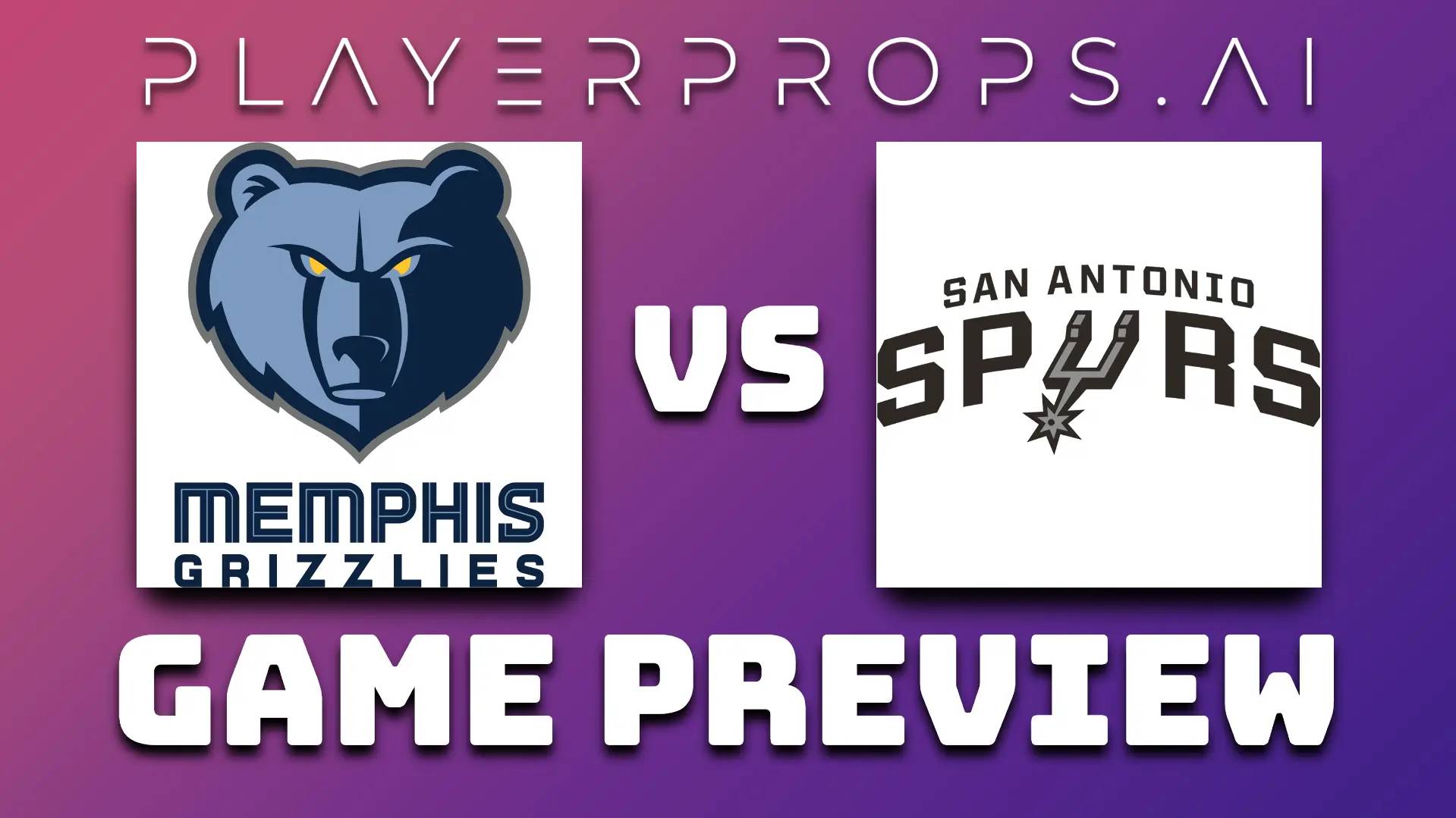 NBA MEM vs SAS