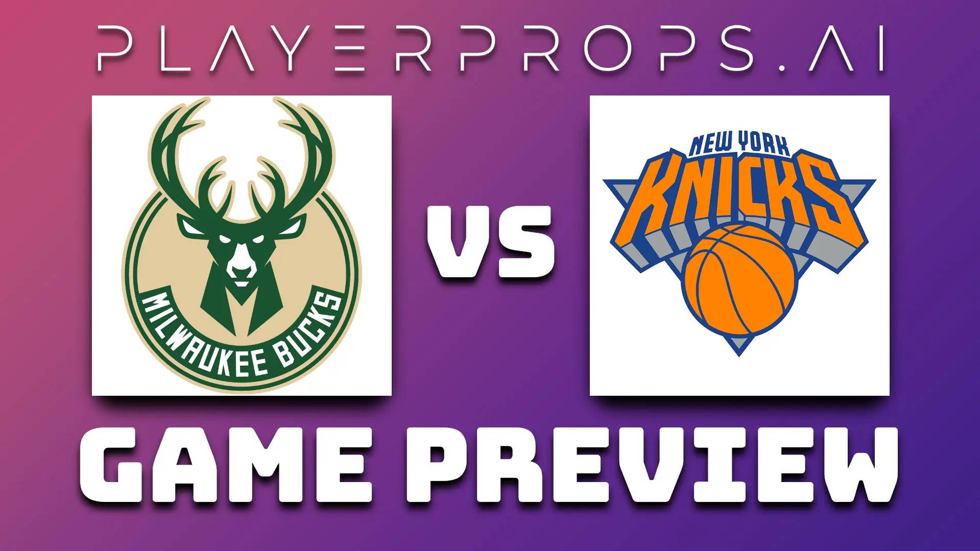 NBA MIL vs NYK