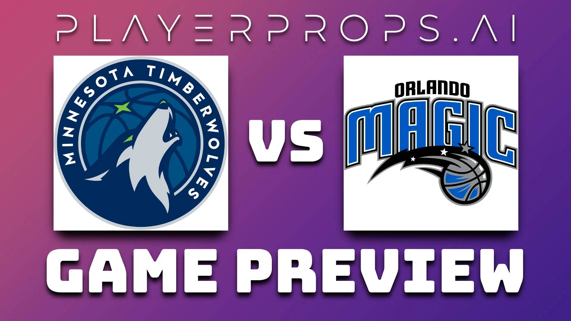 NBA MIN vs ORL