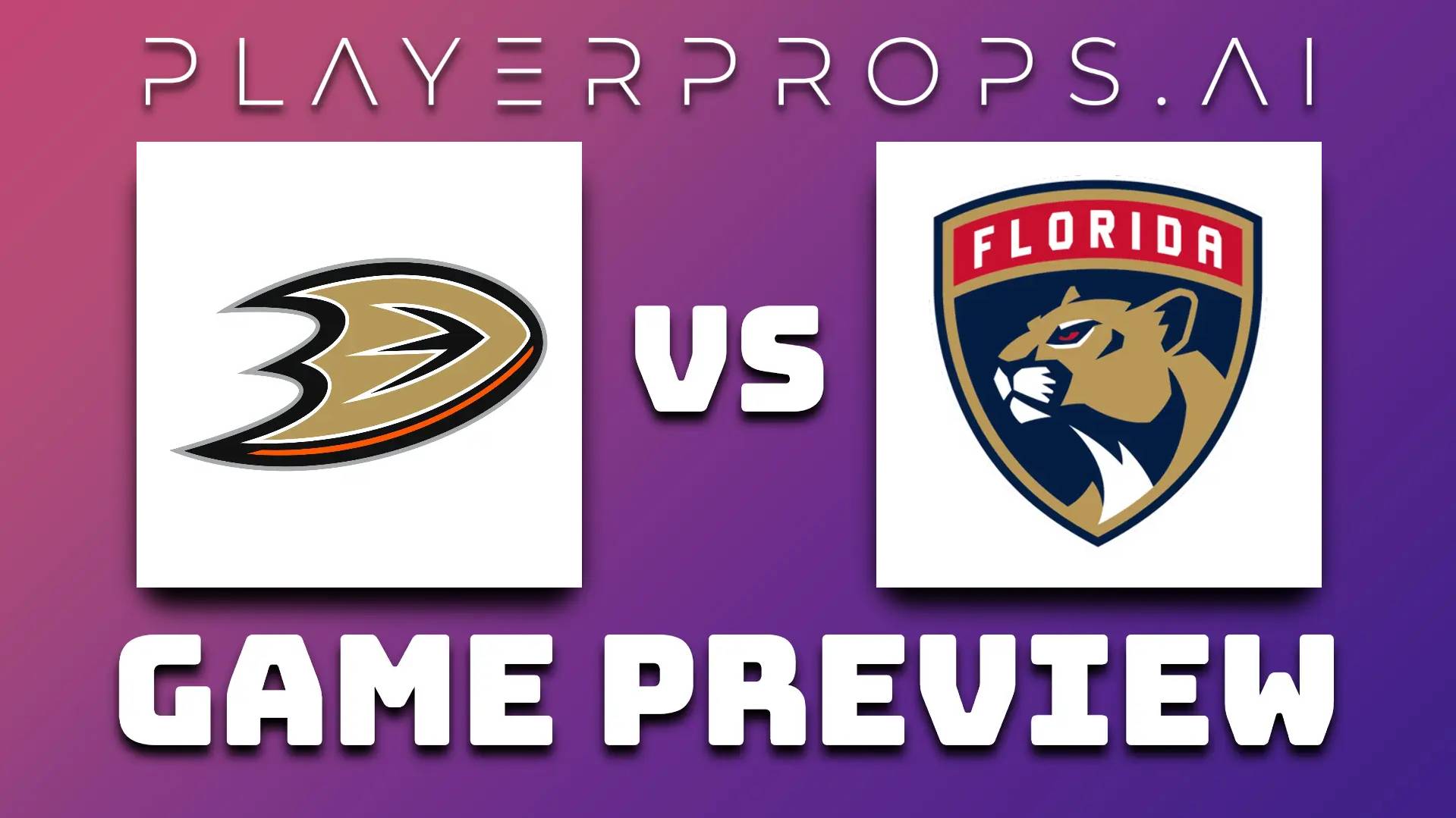 NHL ANA vs FLA