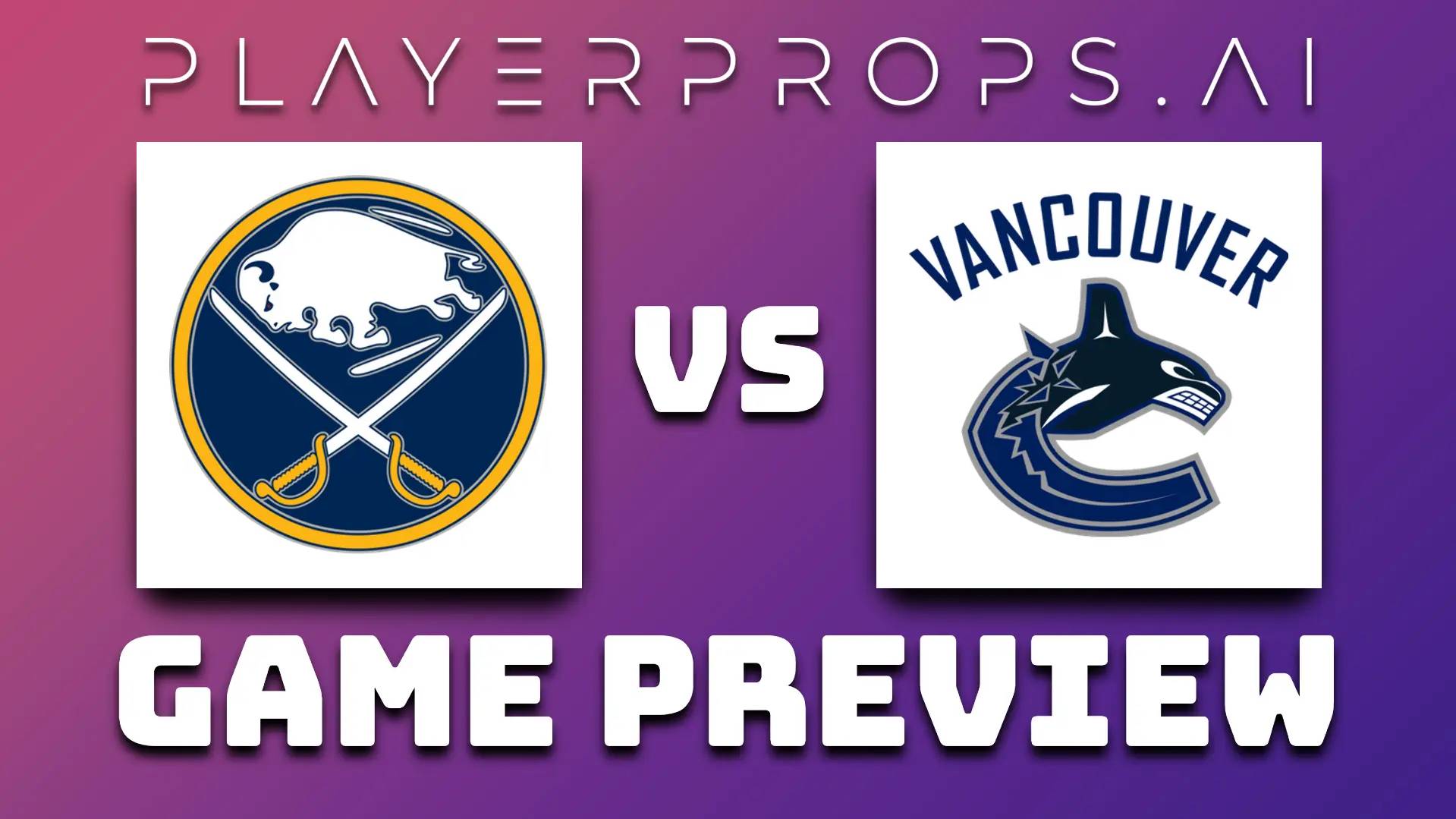 NHL BUF vs VAN