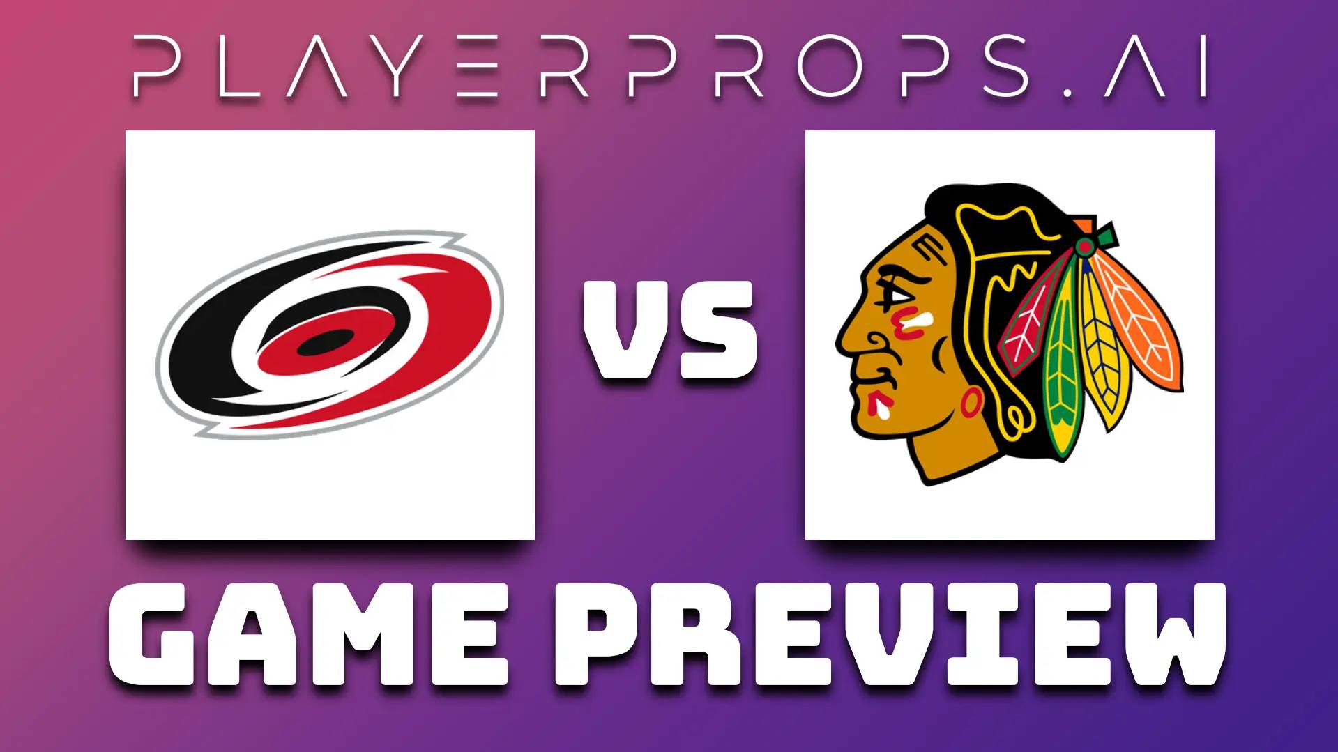 NHL CAR vs CHI