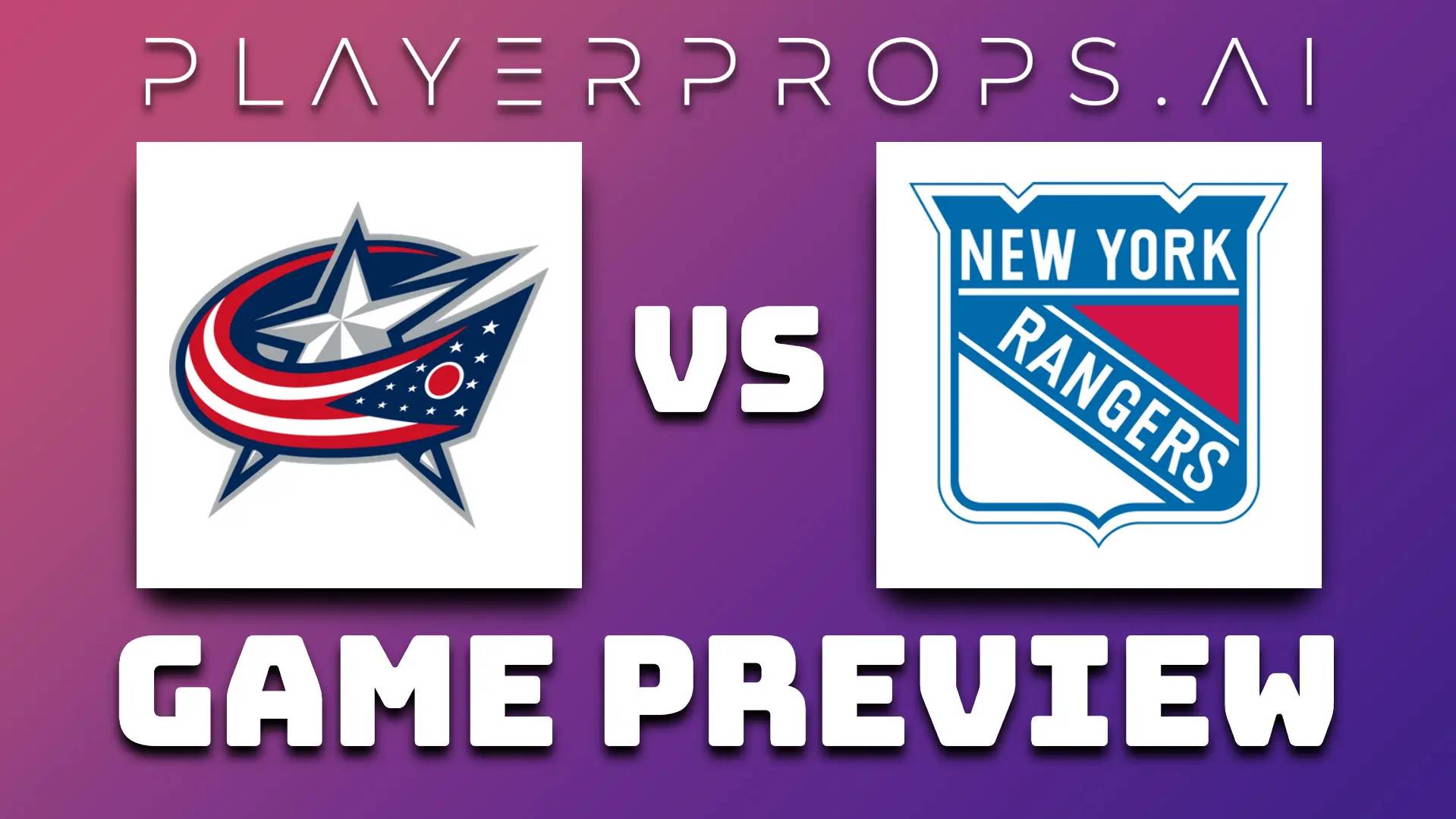NHL CBJ vs NYR