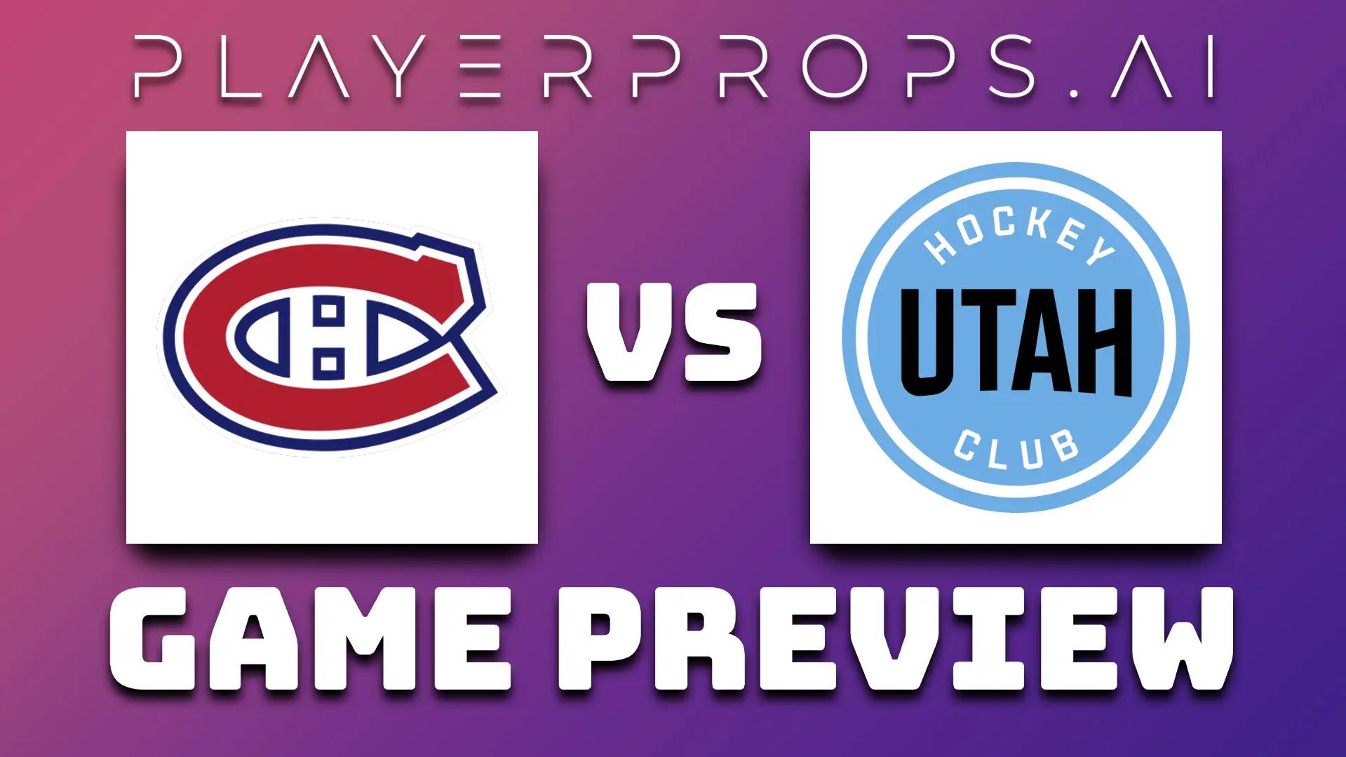 NHL MTL vs UTA