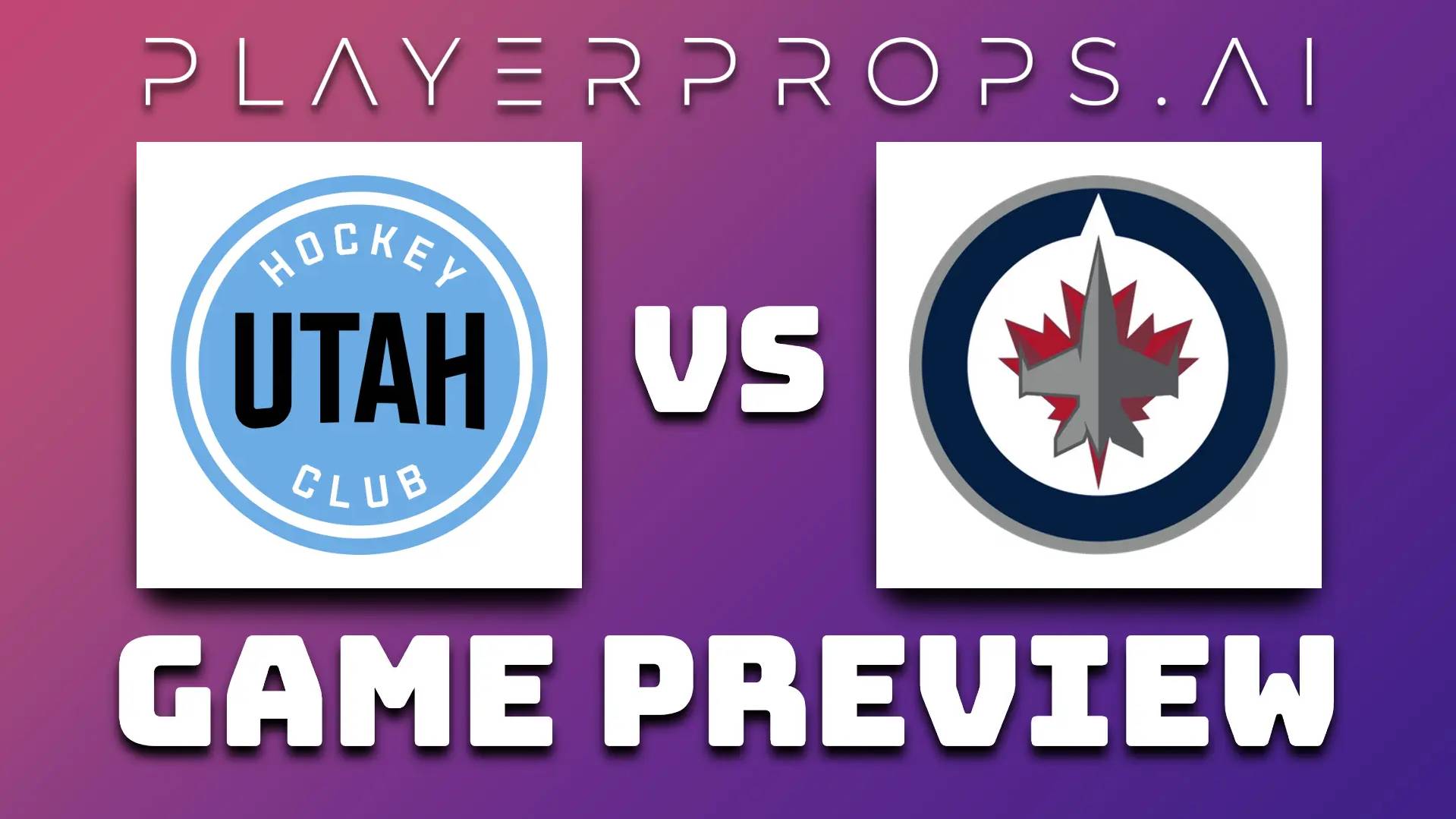 NHL UTA vs WPG