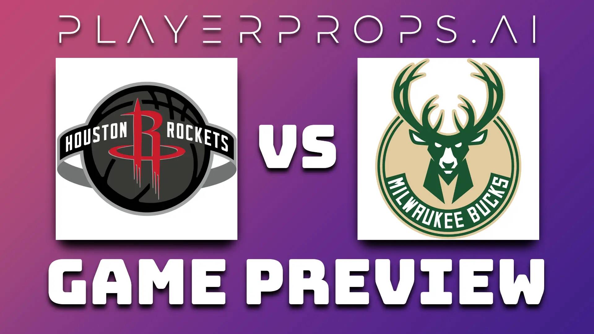 NBA HOU vs MIL