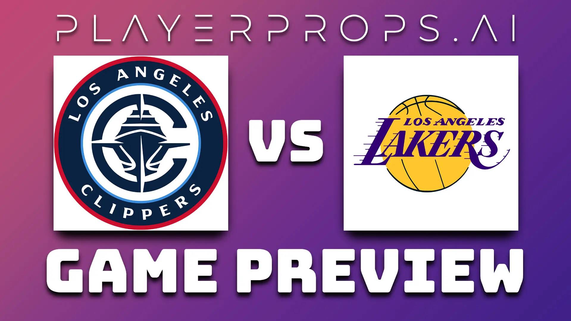 NBA LAC vs LAL