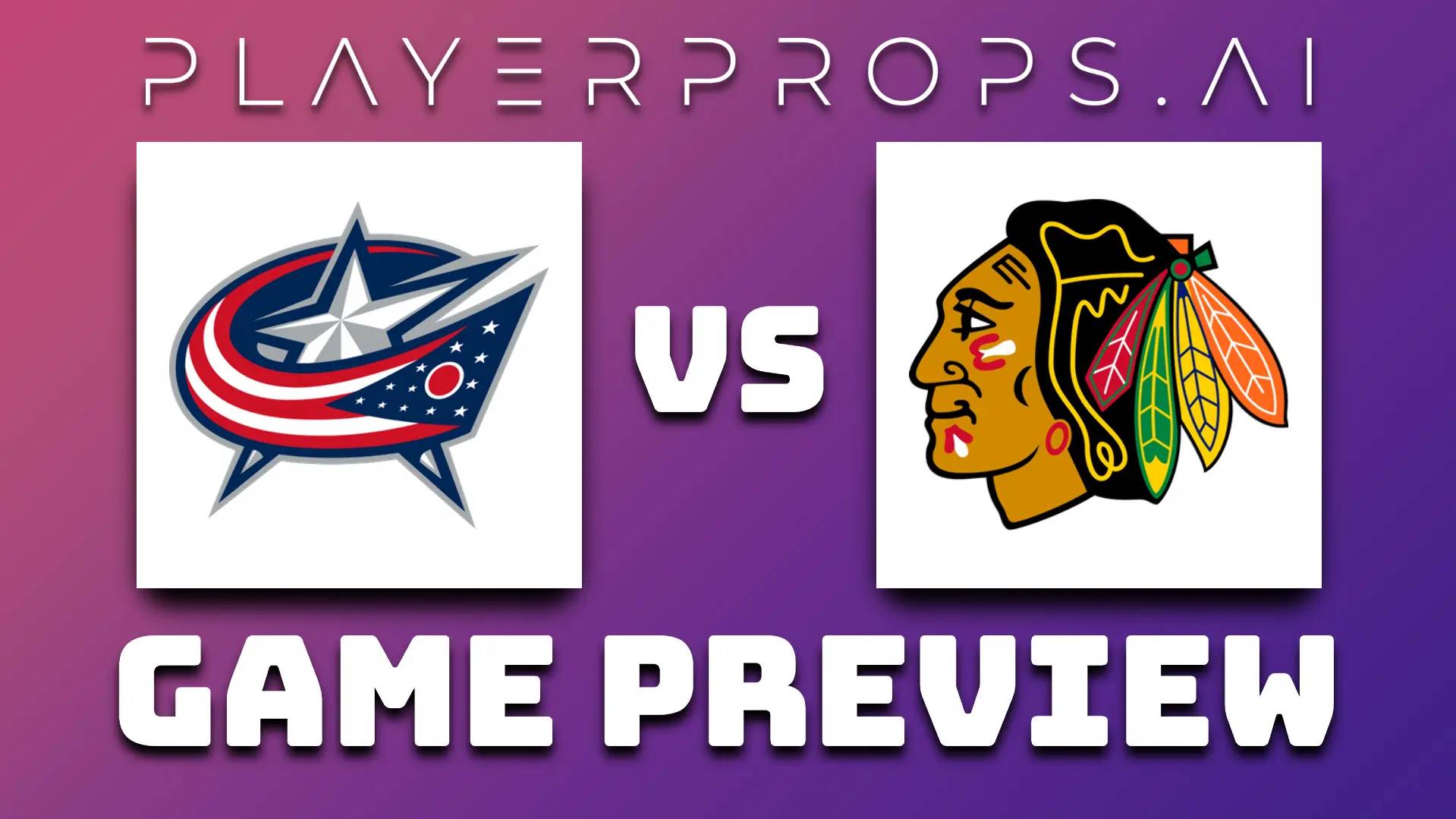 NHL CBJ vs CHI