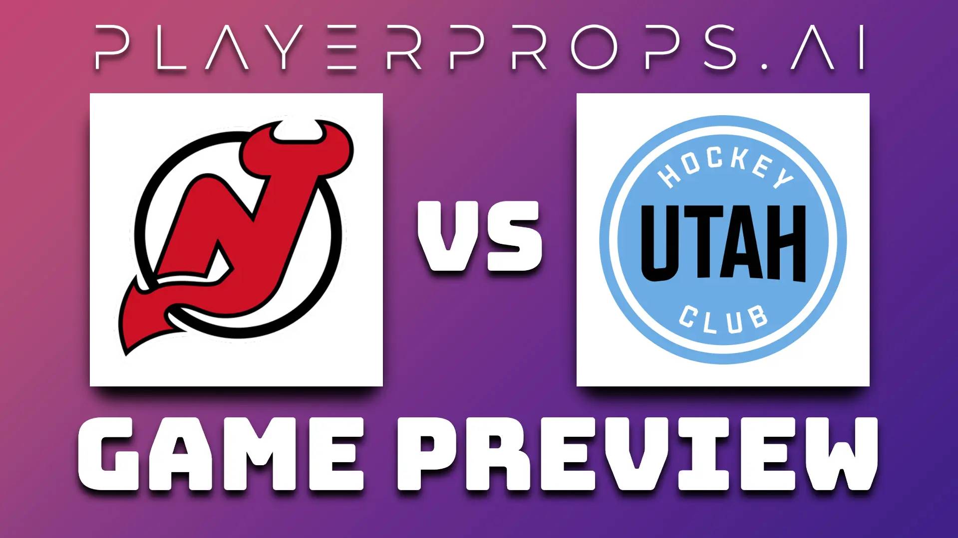 NHL NJ vs UTA