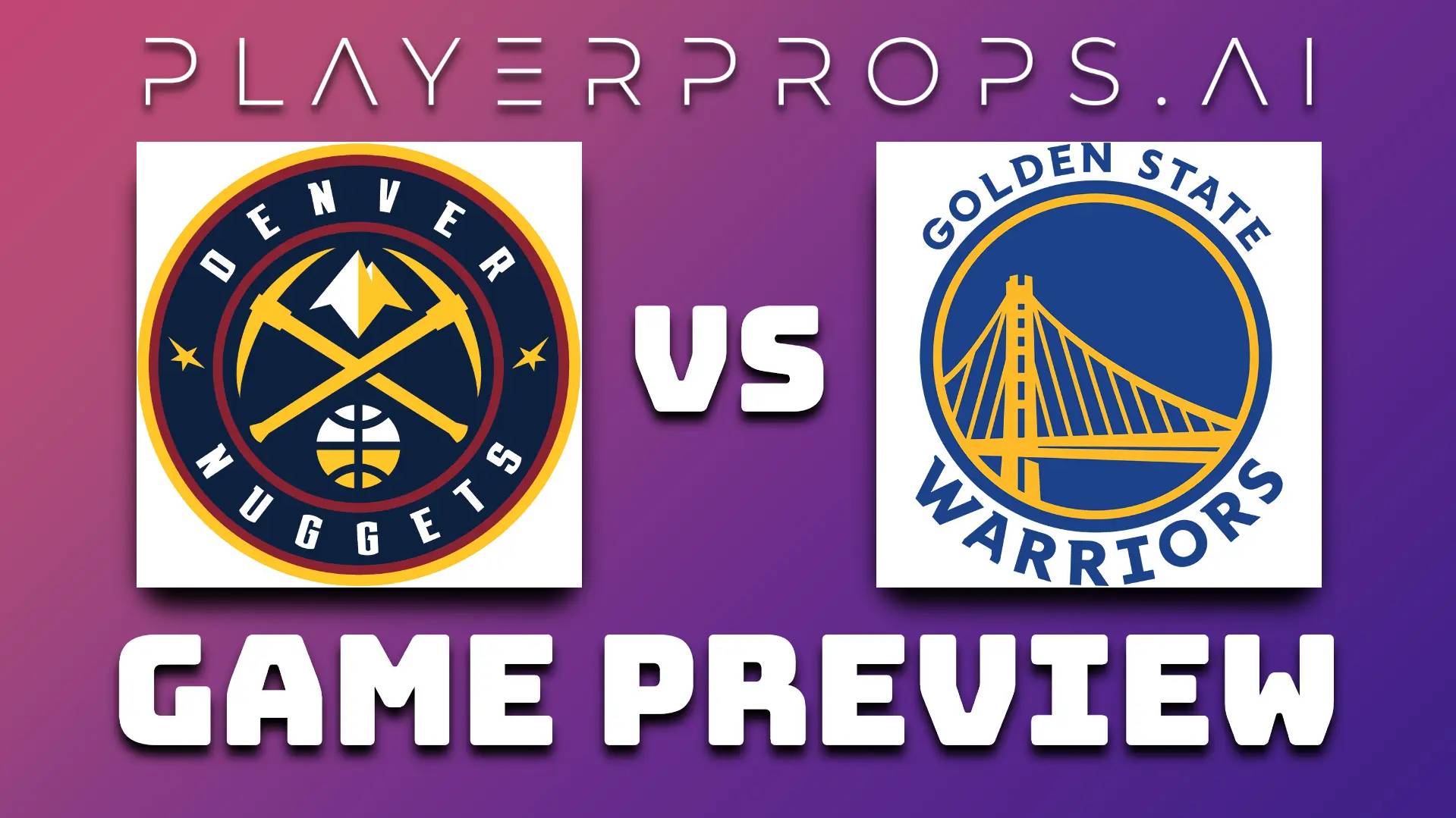 NBA DEN vs GSW