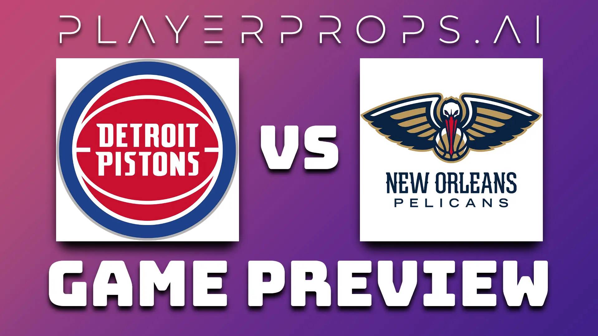 NBA DET vs NOP