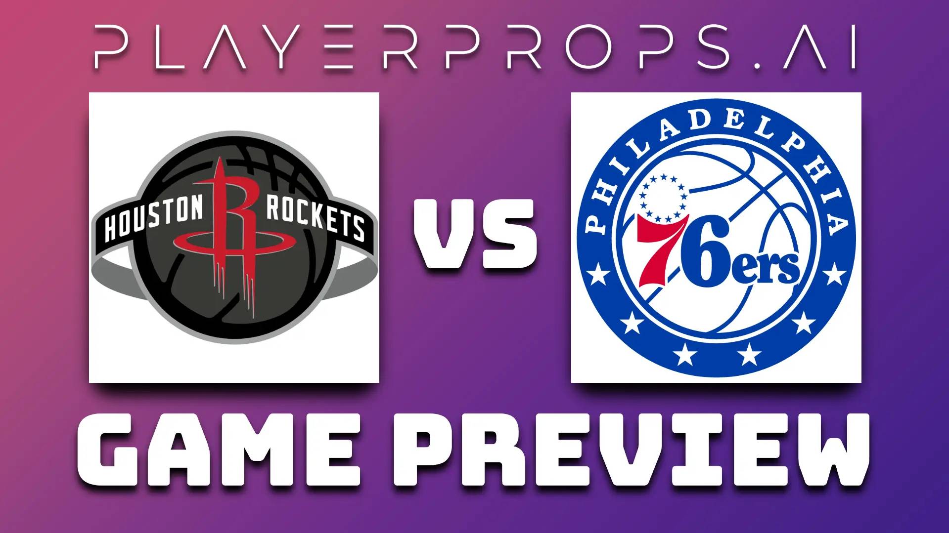 NBA HOU vs PHI