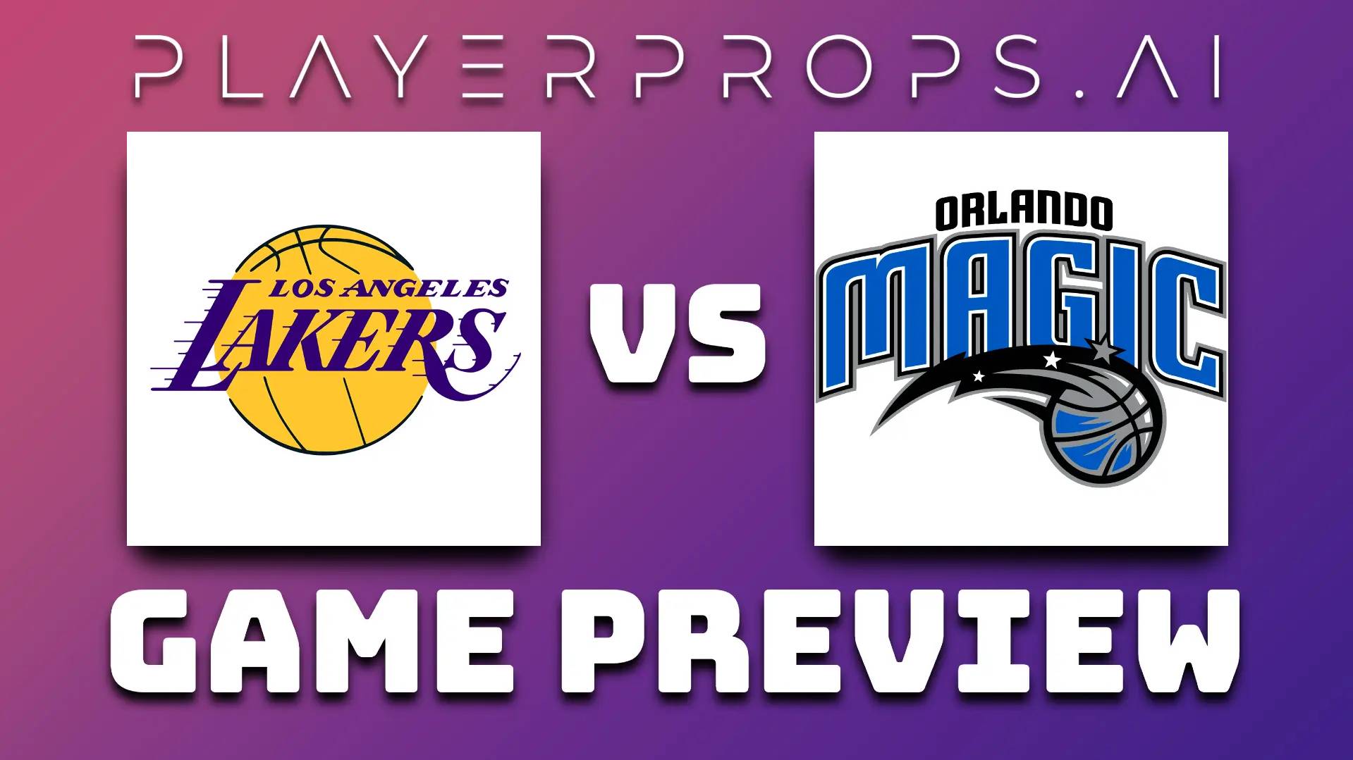 NBA LAL vs ORL
