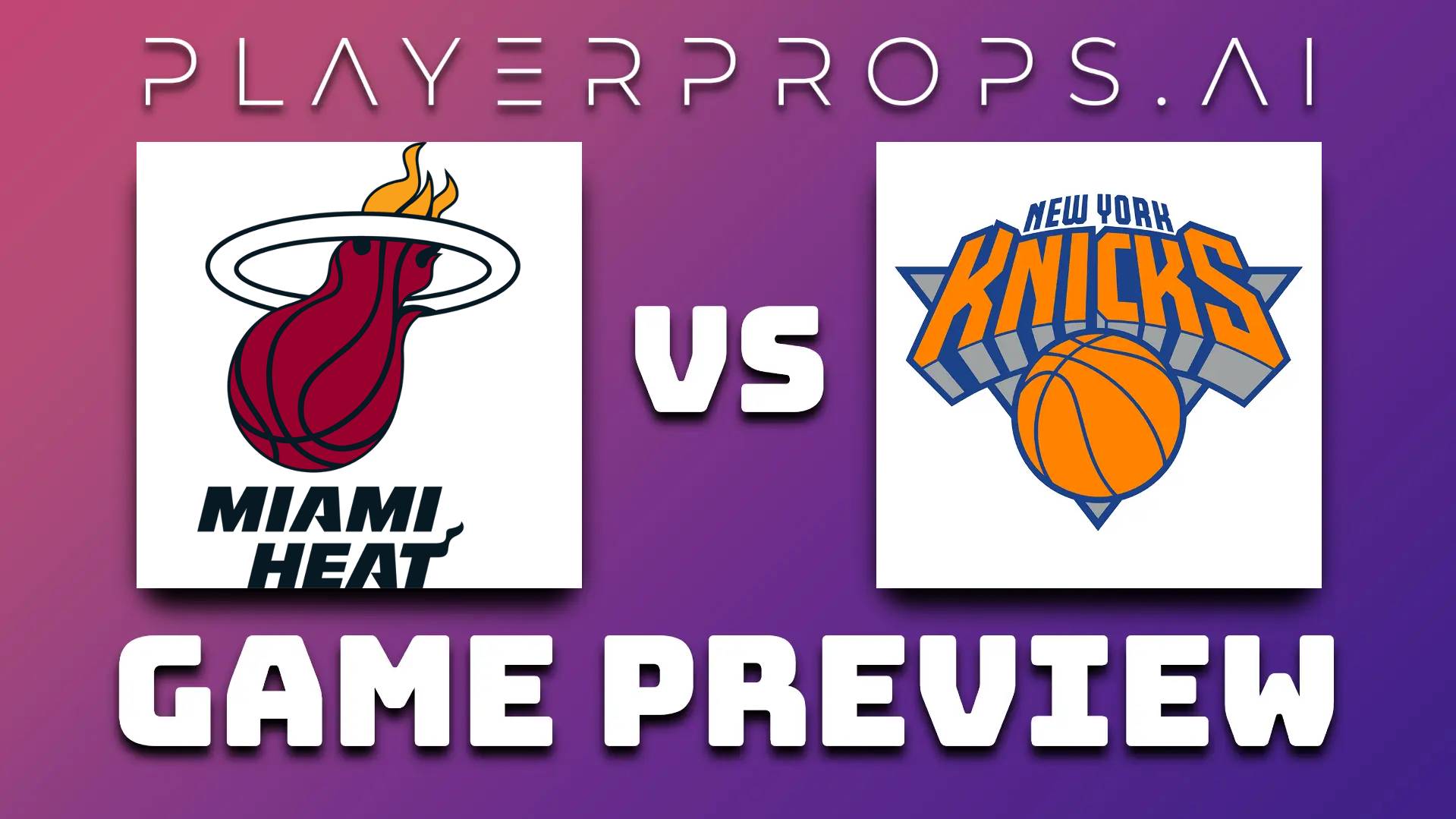 NBA MIA vs NYK