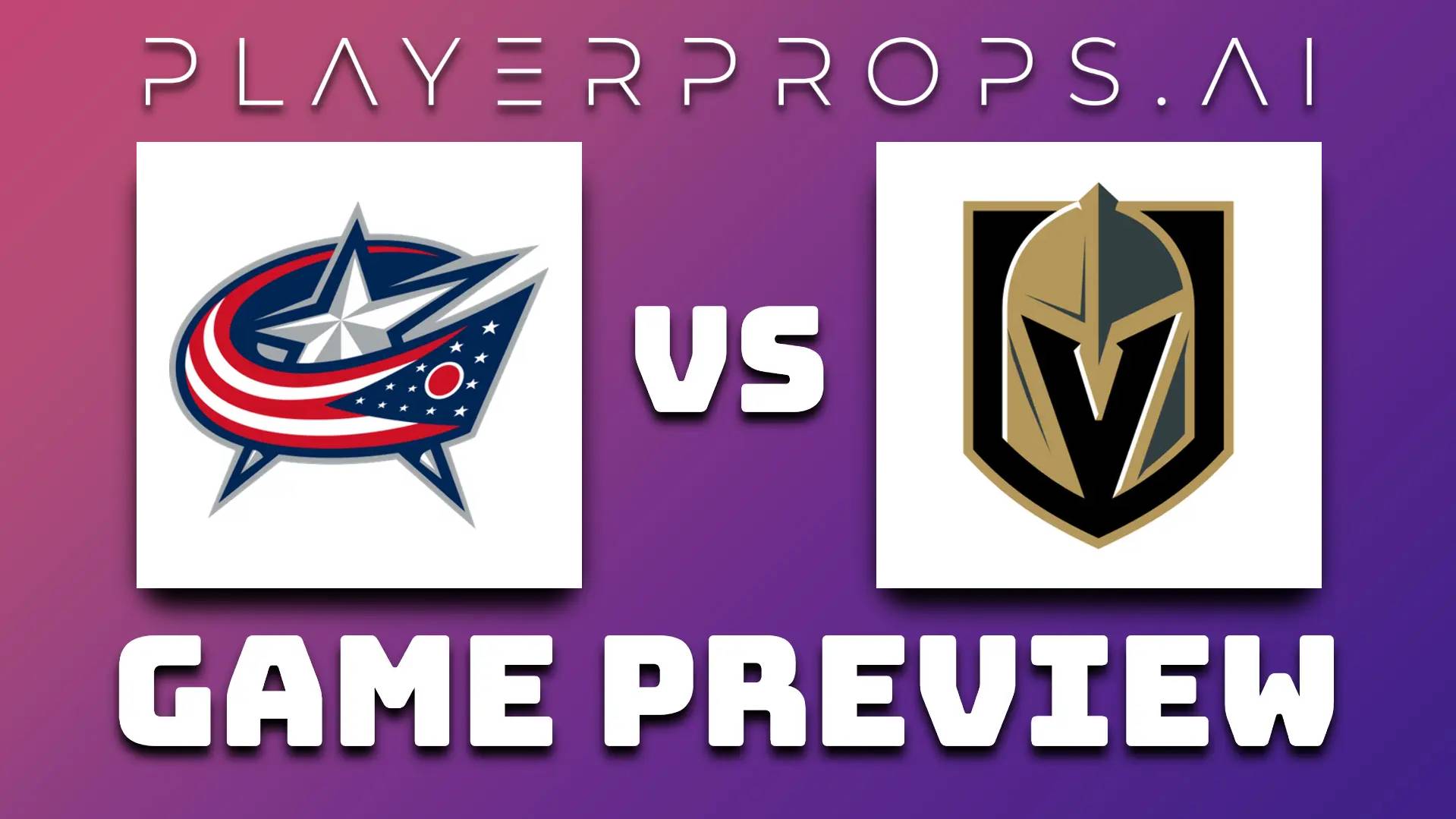 NHL CBJ vs VGK