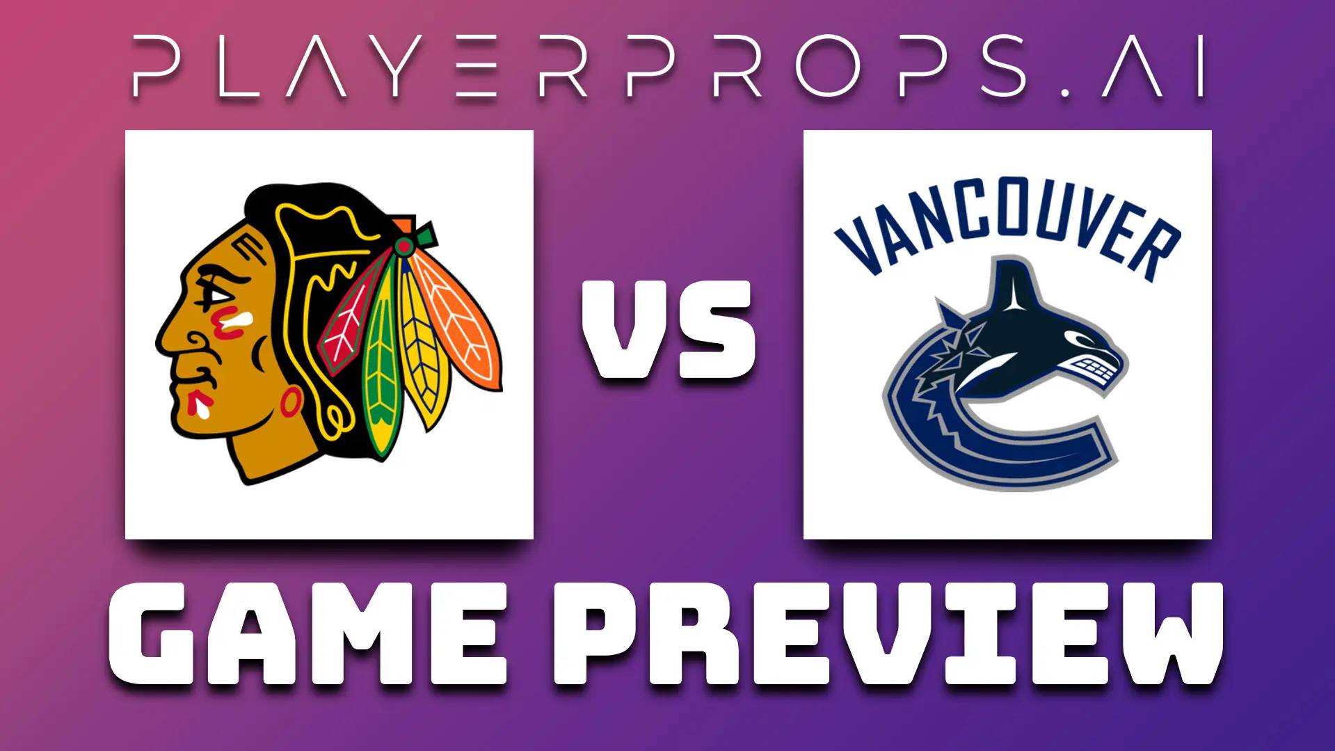 NHL CHI vs VAN