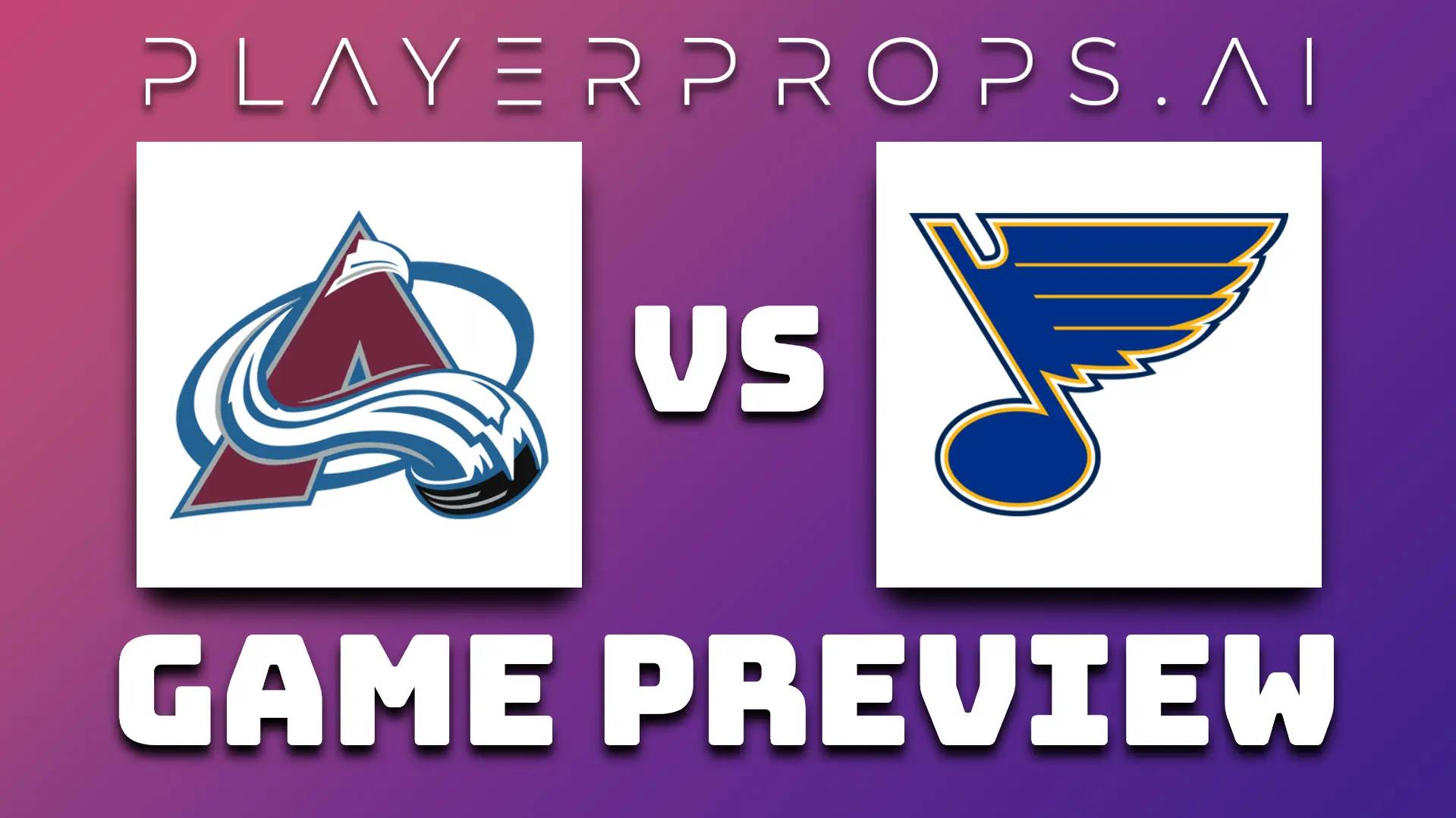NHL COL vs STL