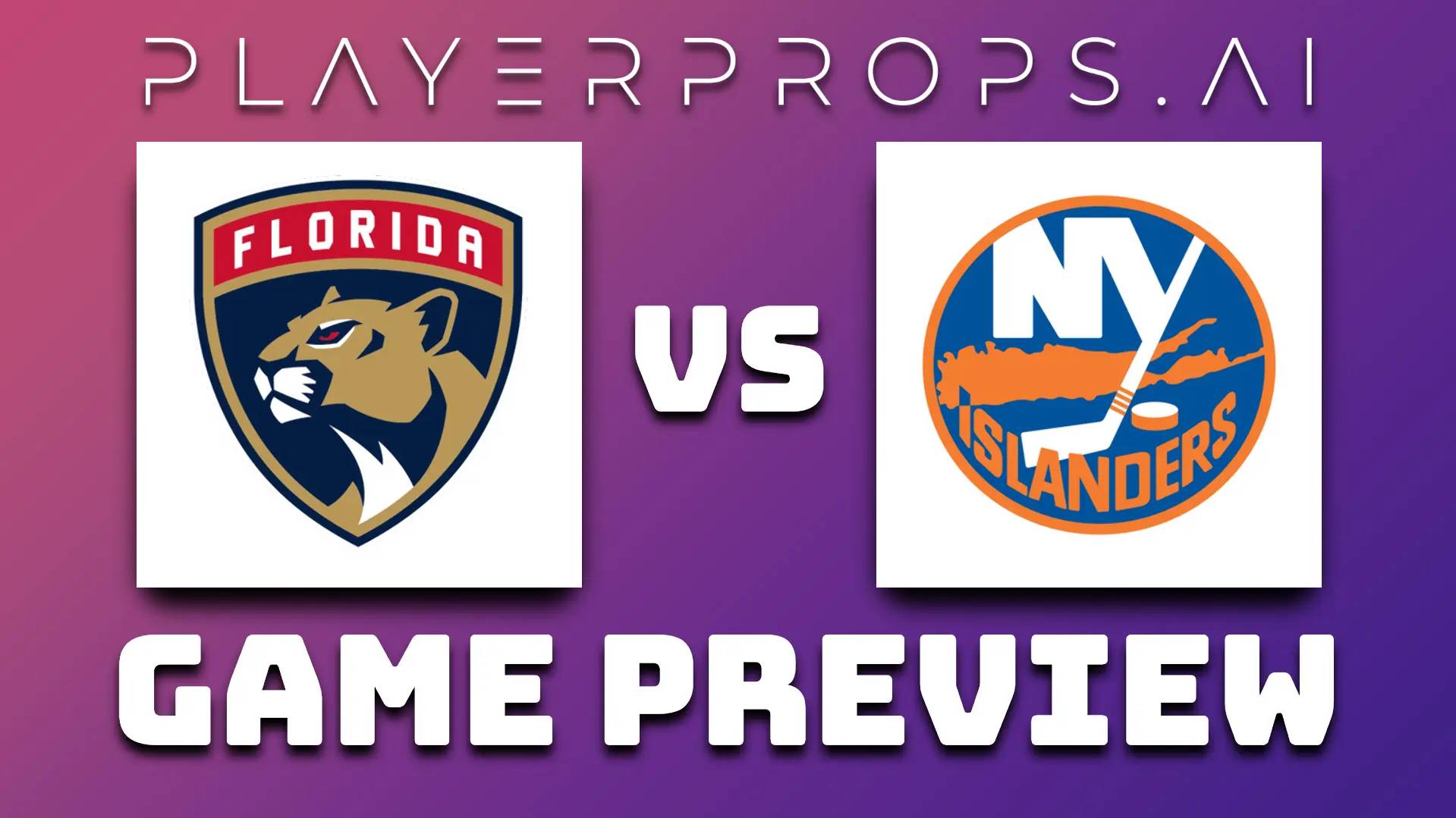 NHL FLA vs NYI