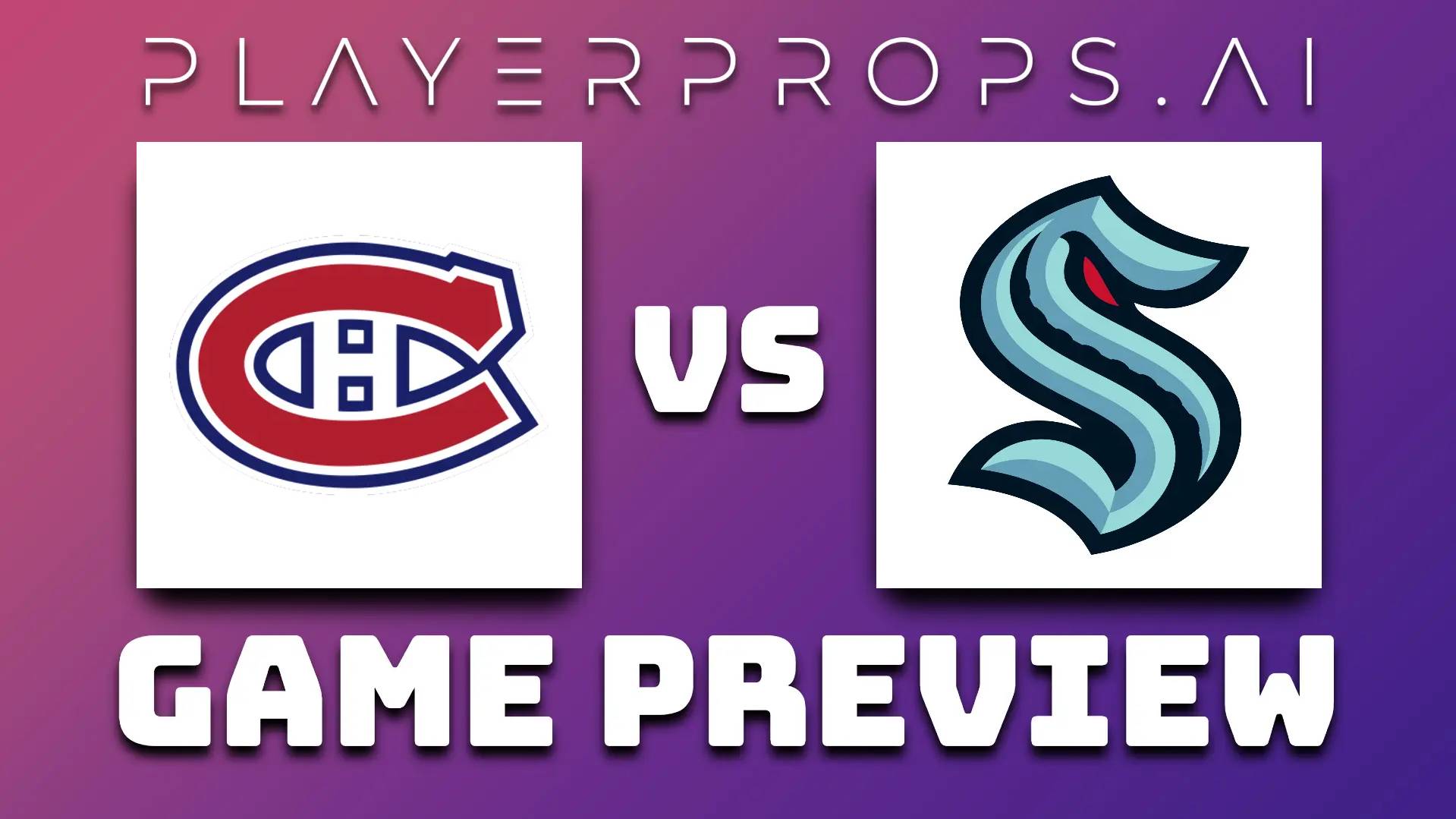 NHL MTL vs SEA