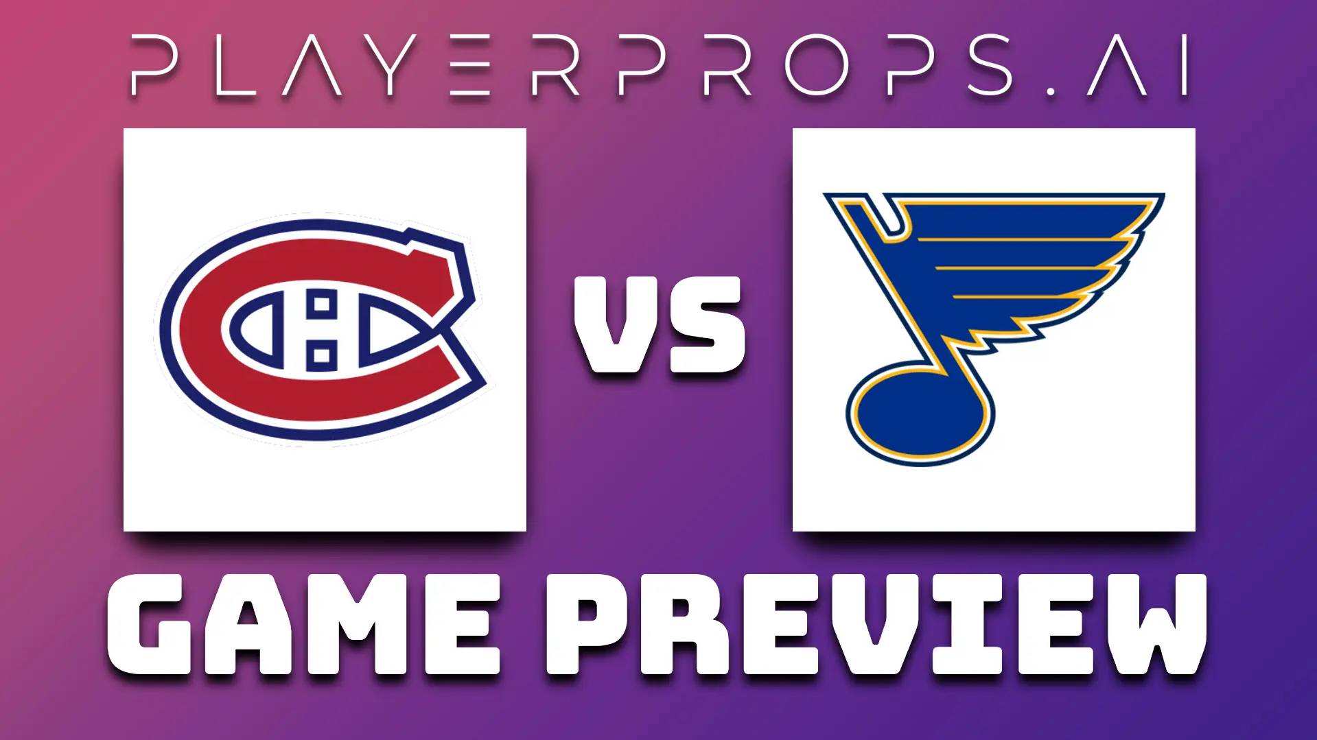 NHL MTL vs STL