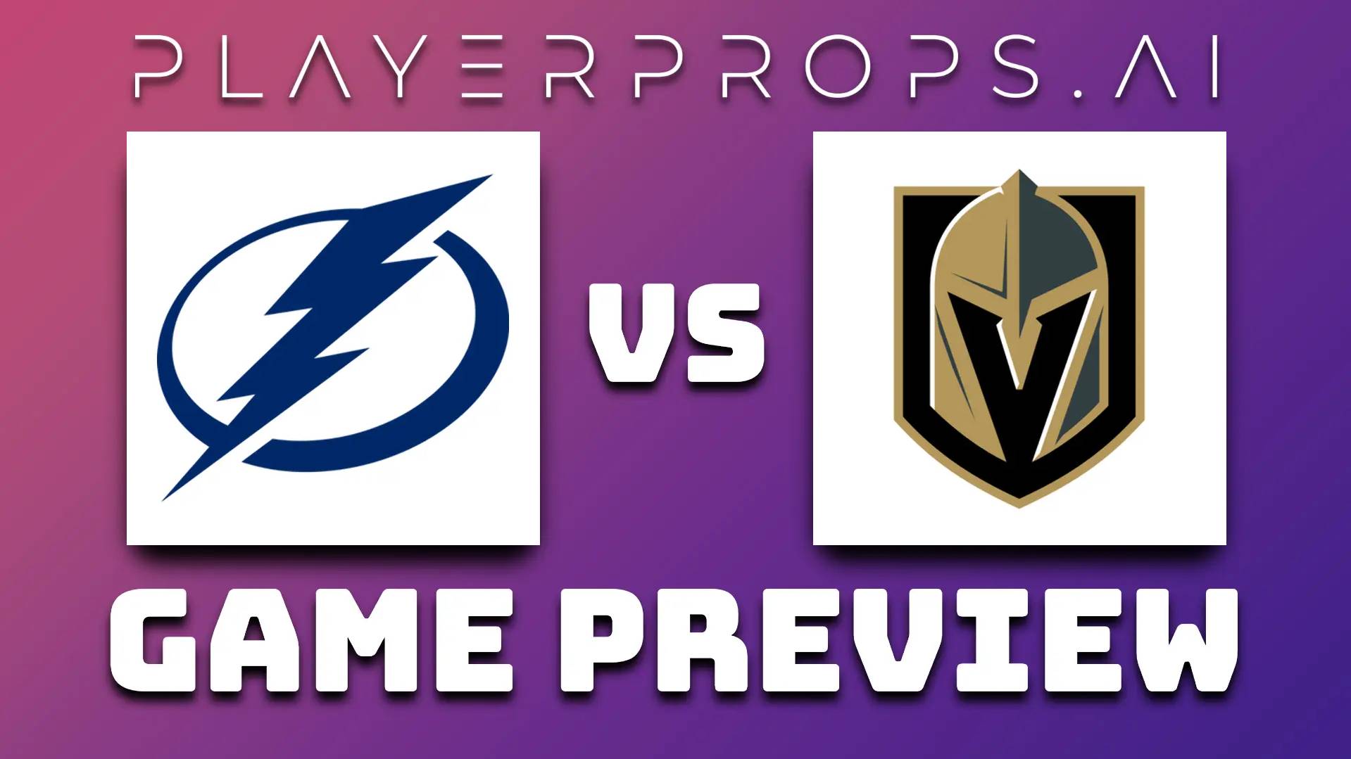 NHL TB vs VGK