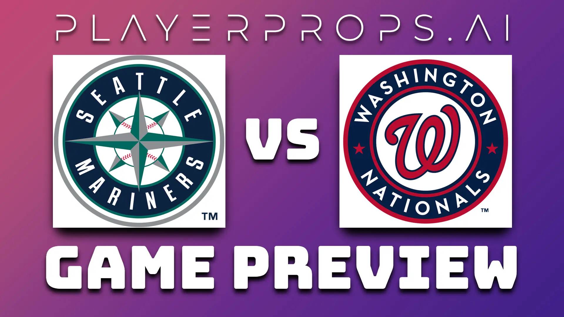 MLB SEA vs WSH
