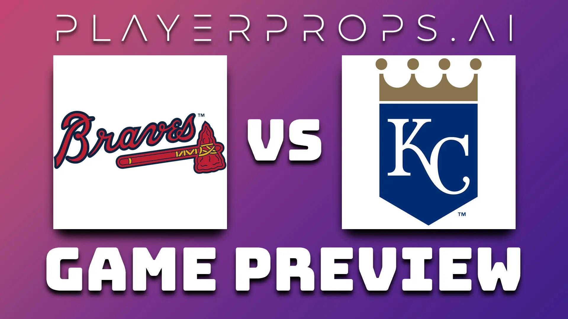 MLB ATL vs KC