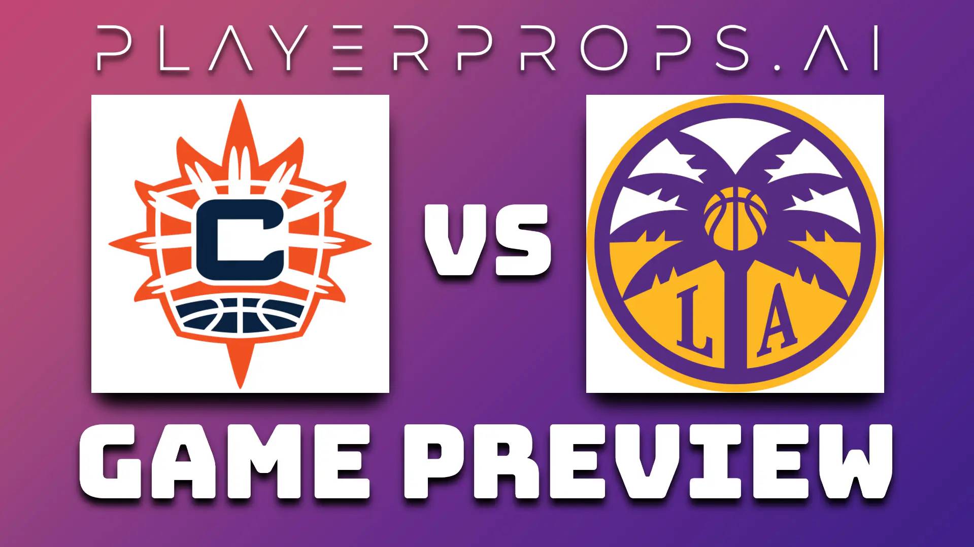 Sun vs. Sparks Prop Bets & AI Predictions (Jul 24, 2025) - PlayerProps.ai