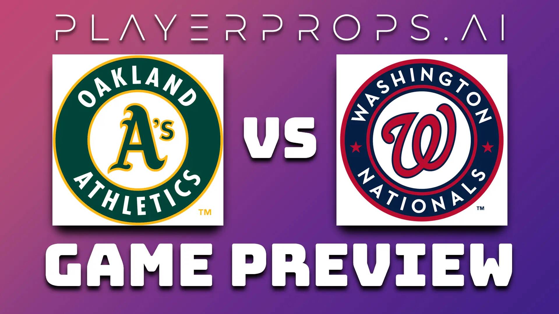 MLB ATH vs WSH