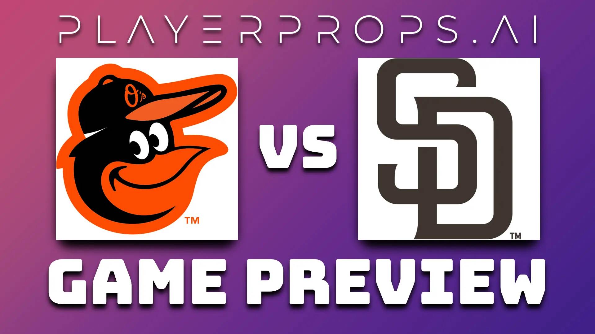 MLB BAL vs SD