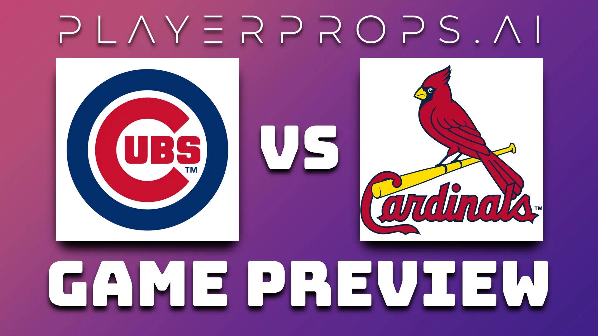 MLB CHC vs STL