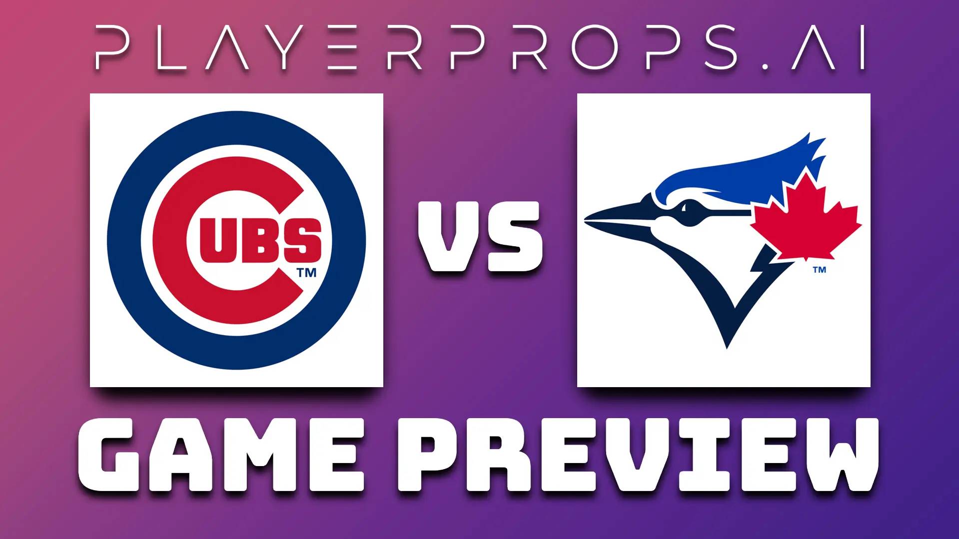 MLB CHC vs TOR