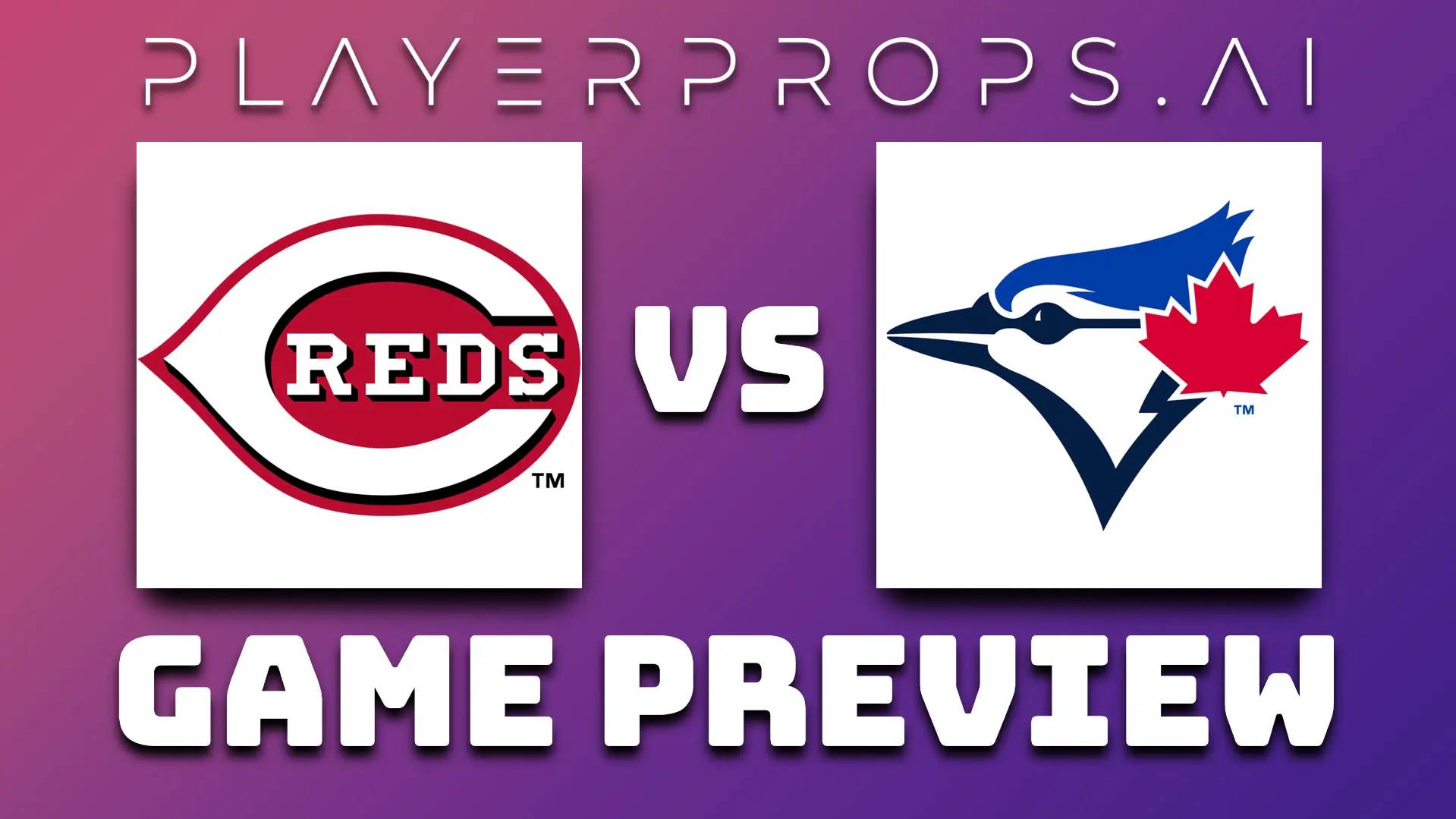 MLB CIN vs TOR