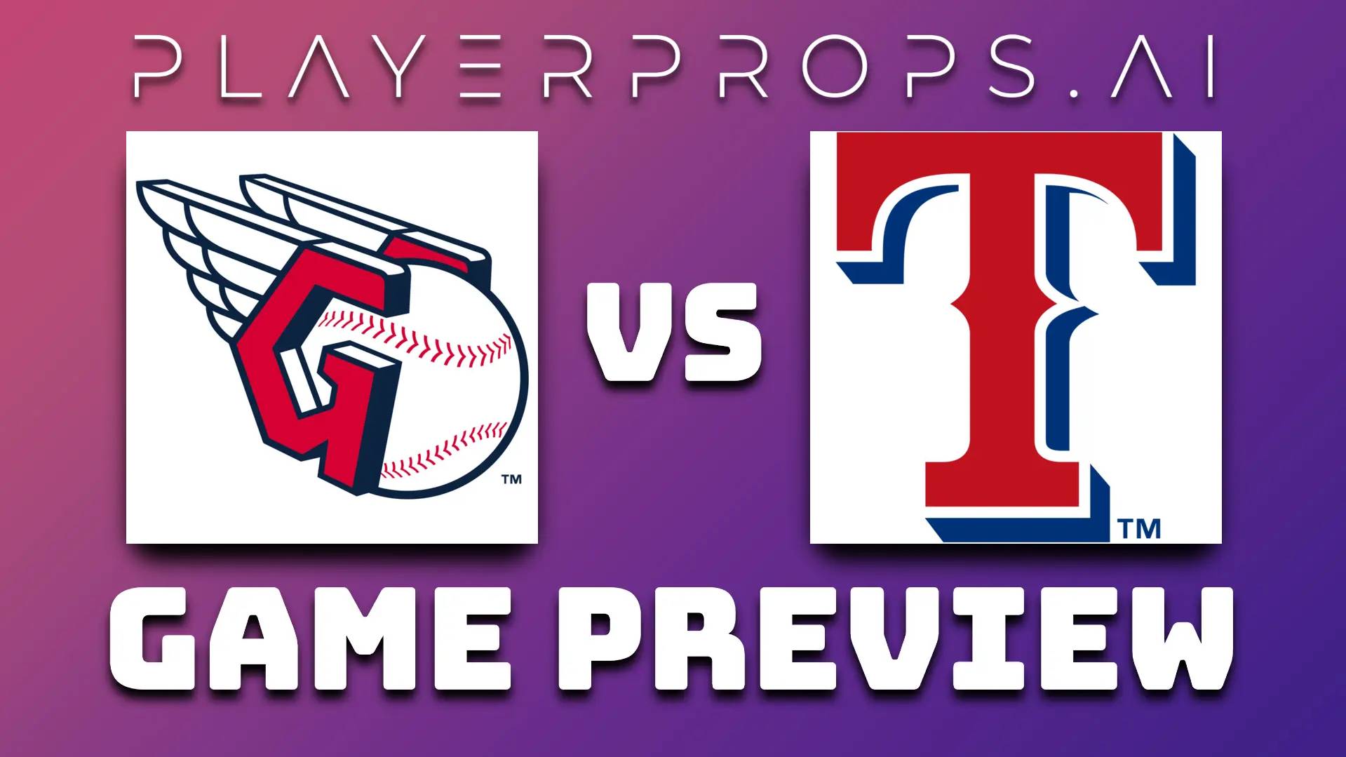 MLB CLE vs TEX