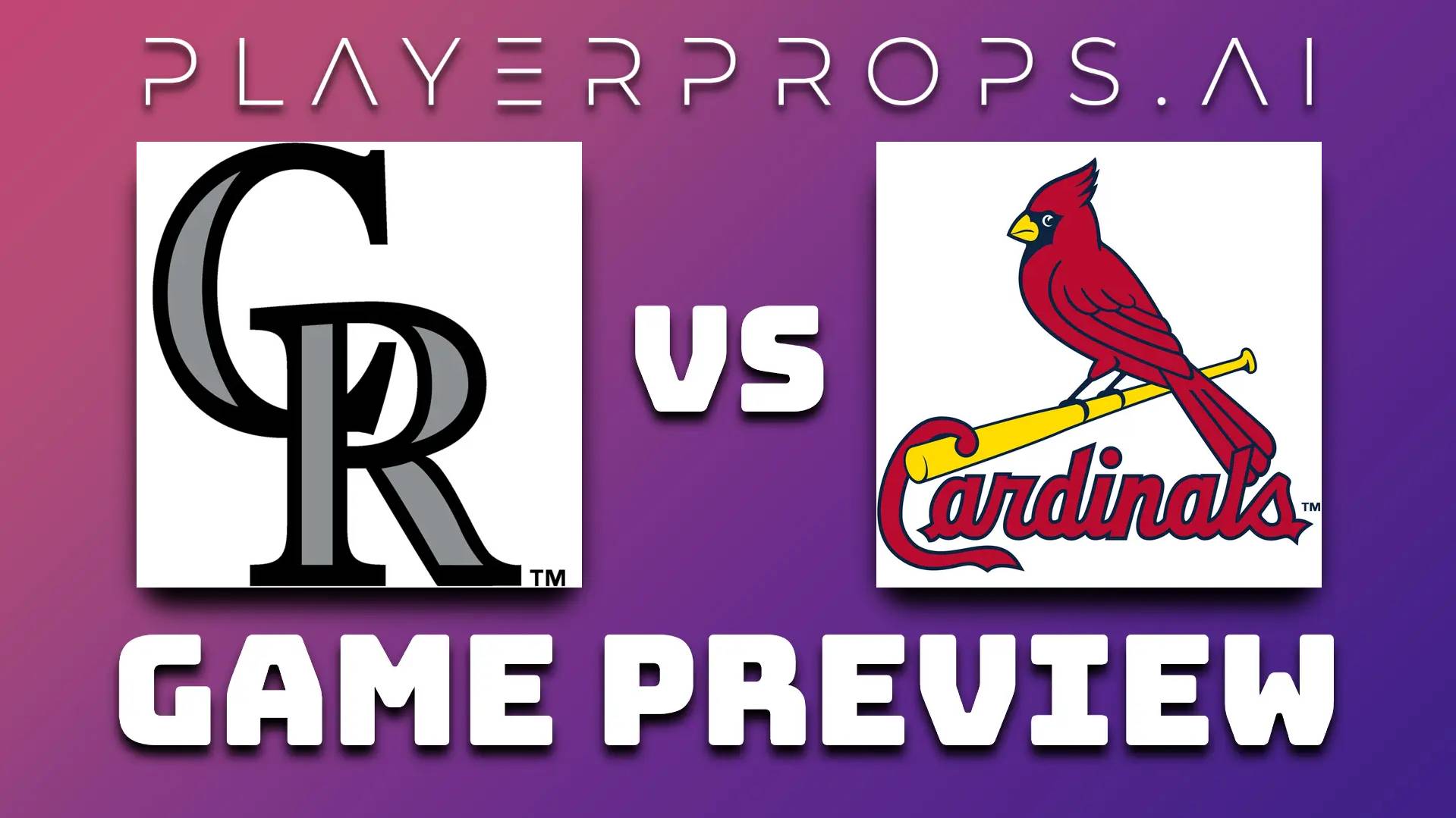 MLB COL vs STL