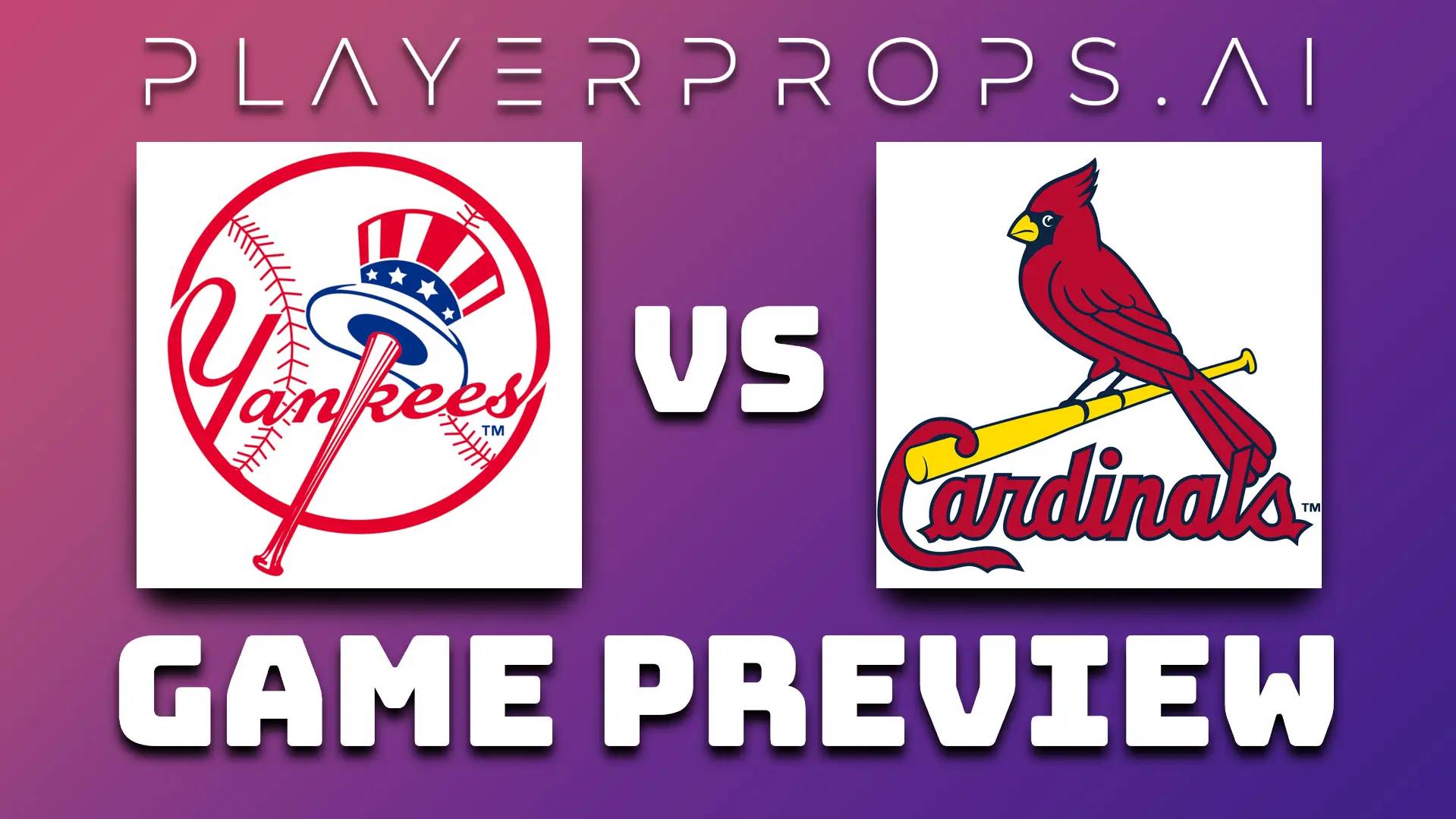 MLB NYY vs STL