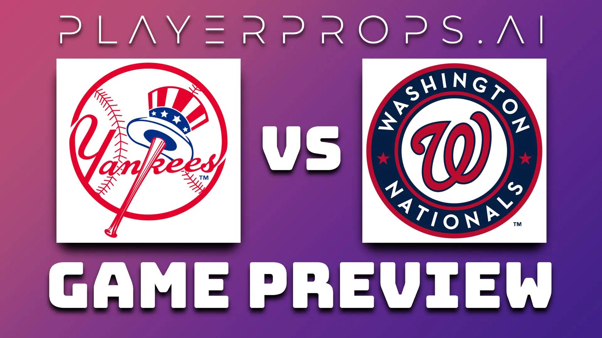 MLB NYY vs WSH