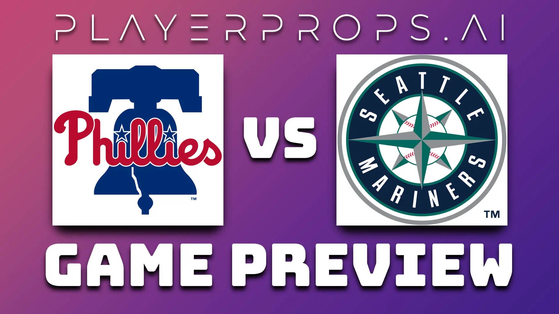 MLB PHI vs SEA