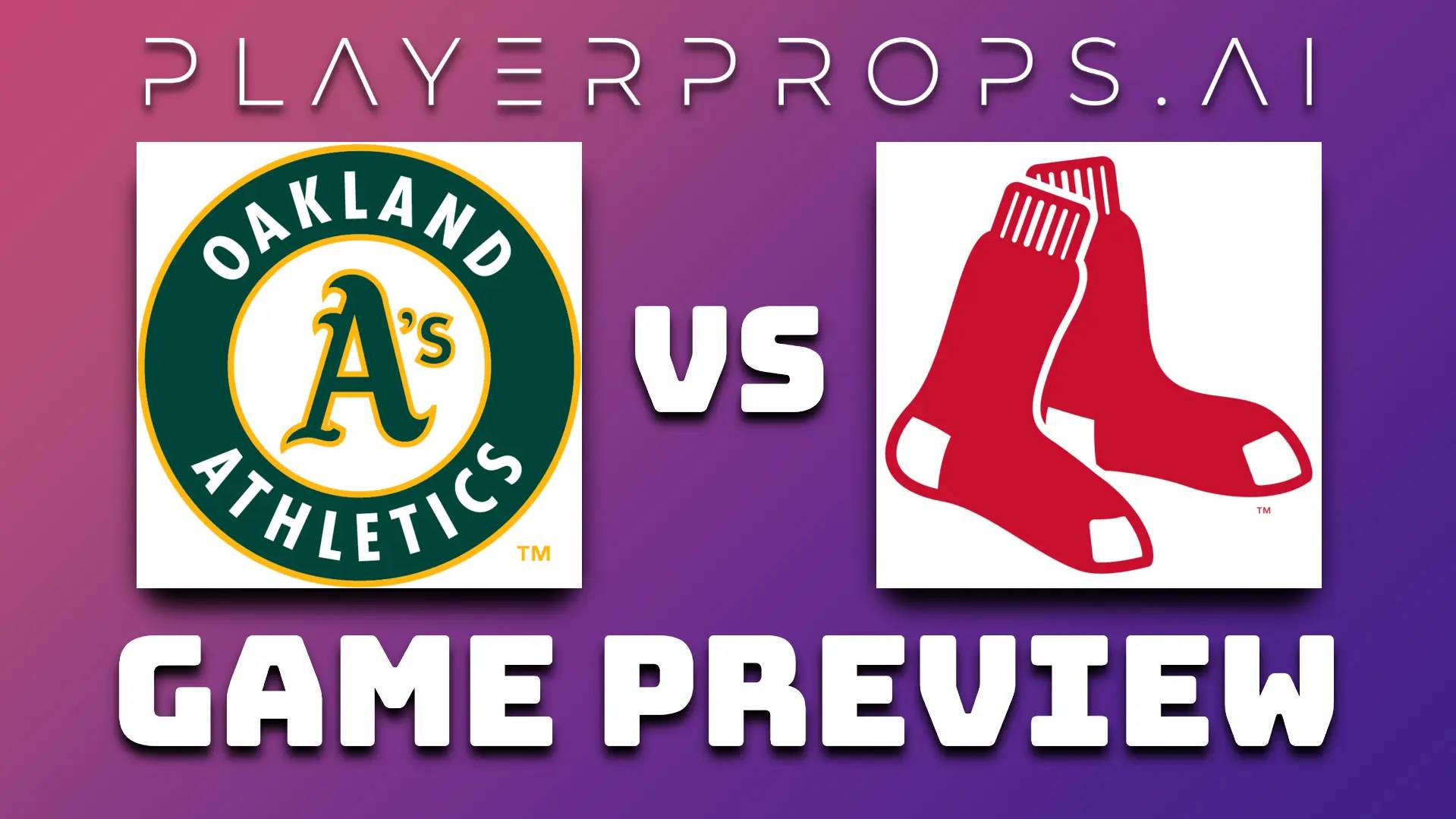MLB ATH vs BOS