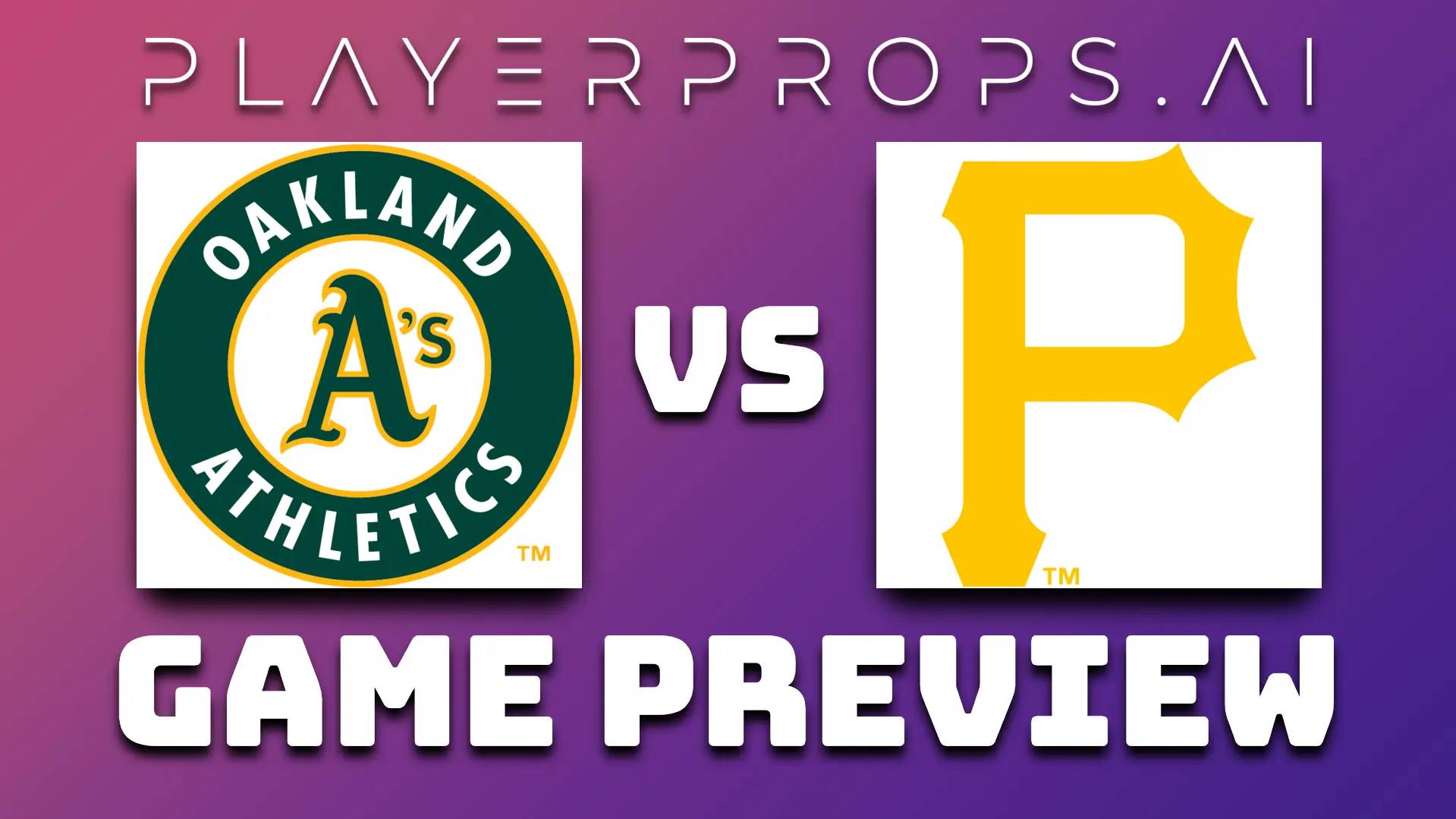 MLB ATH vs PIT 6