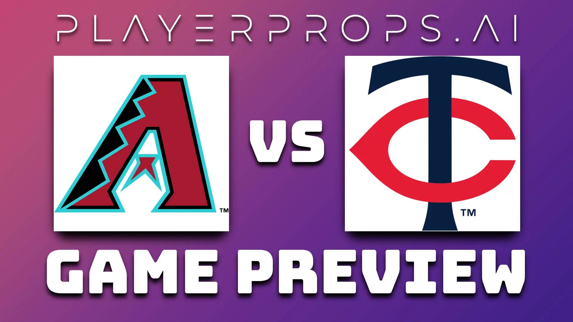 MLB AZ vs MIN