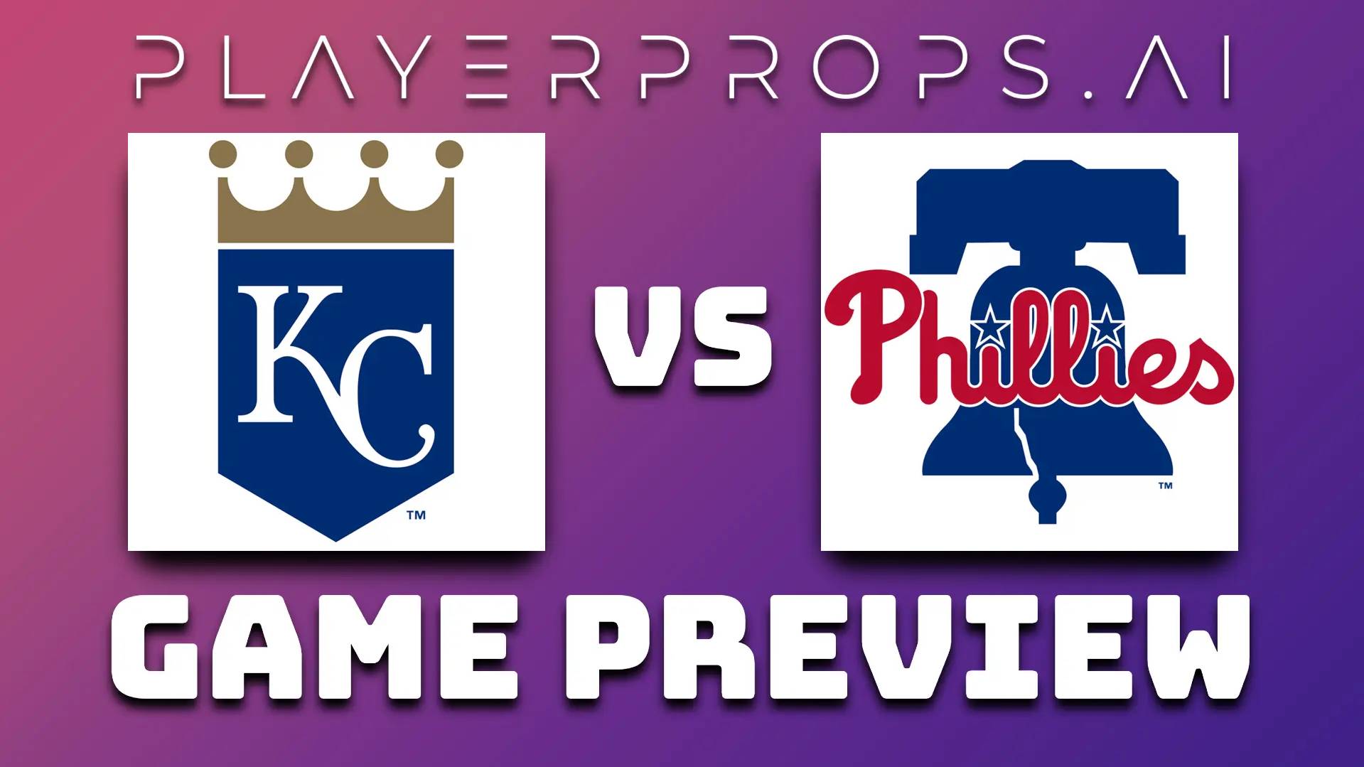 MLB KC vs PHI
